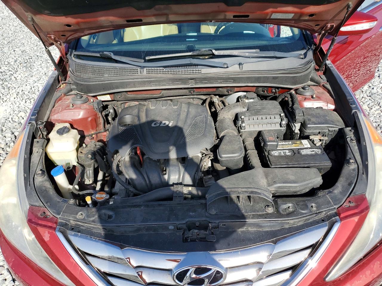 2013 Hyundai Sonata Limited Red vin: 5NPEC4AC9DH516217