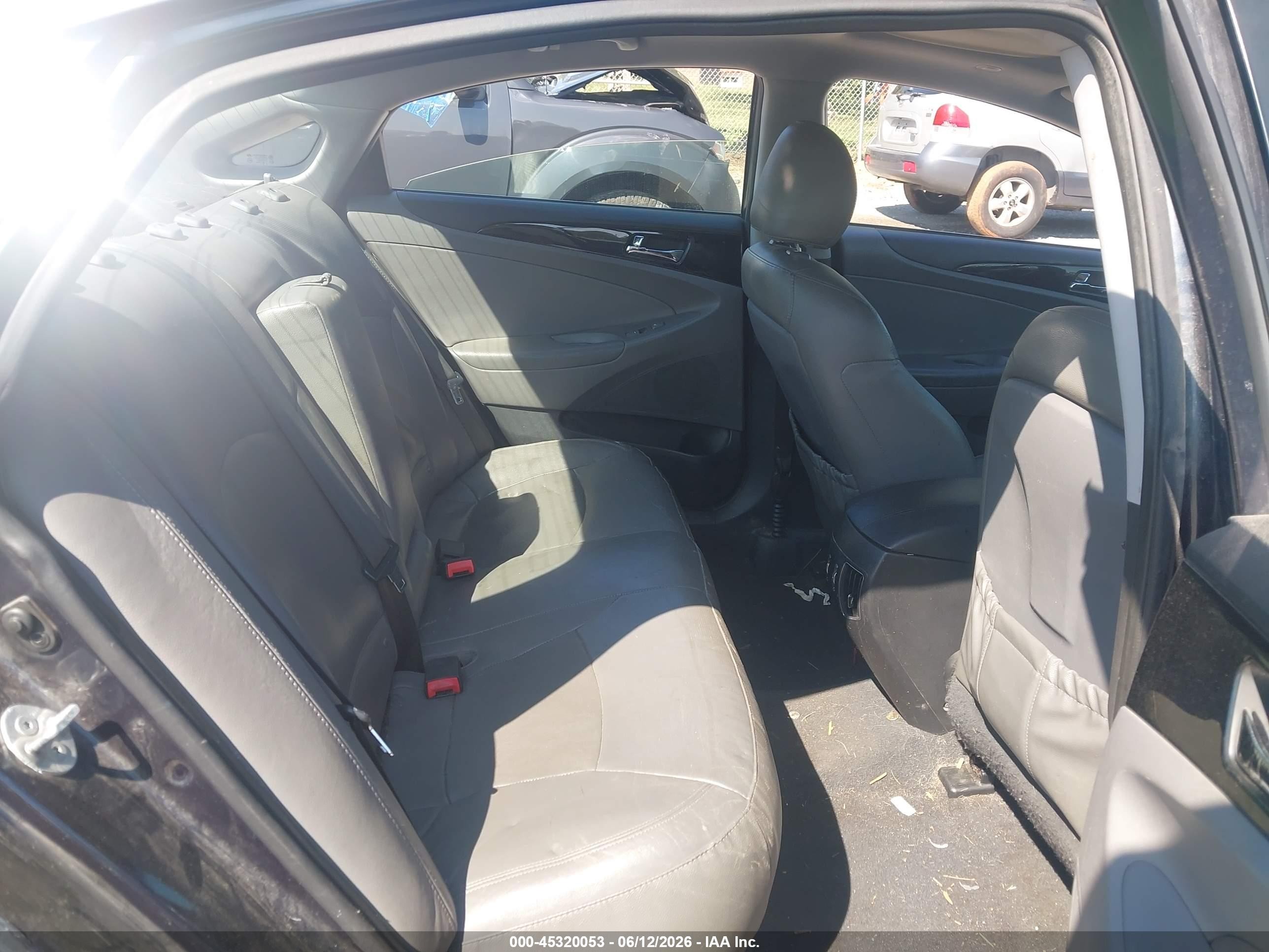 2013 Hyundai Sonata Limited Черный vin: 5NPEC4AC9DH535902