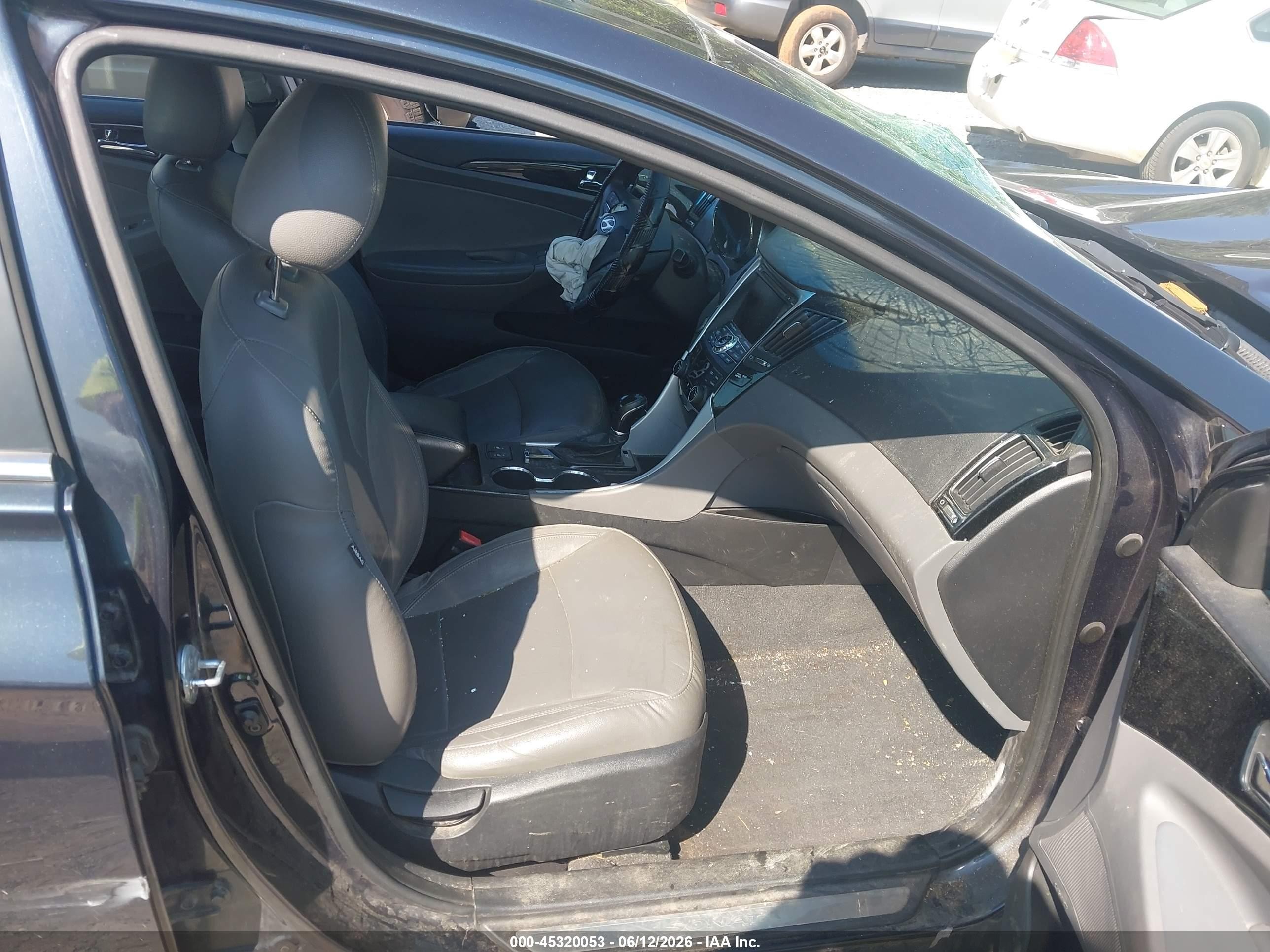 2013 Hyundai Sonata Limited Черный vin: 5NPEC4AC9DH535902