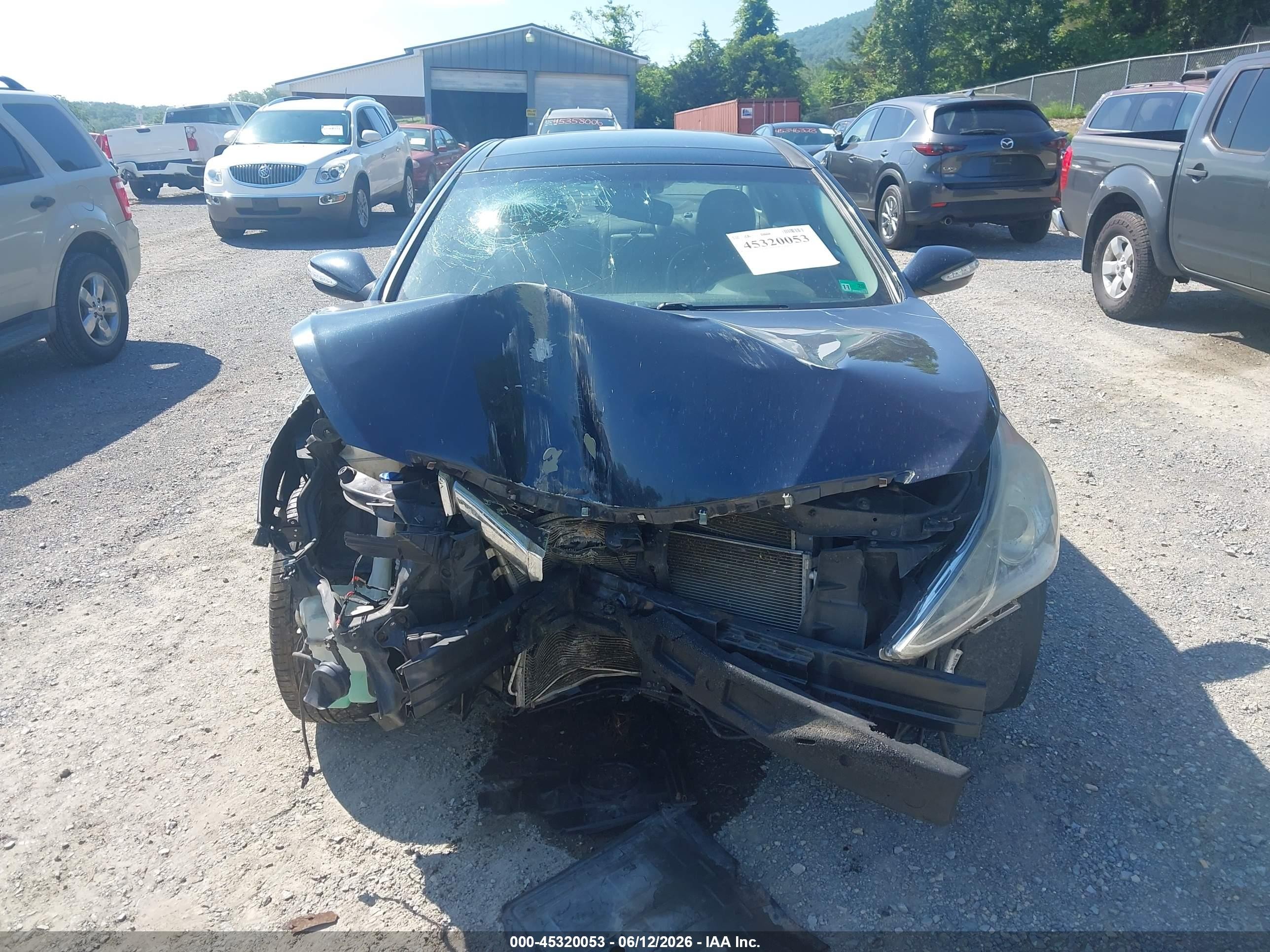 2013 Hyundai Sonata Limited Черный vin: 5NPEC4AC9DH535902