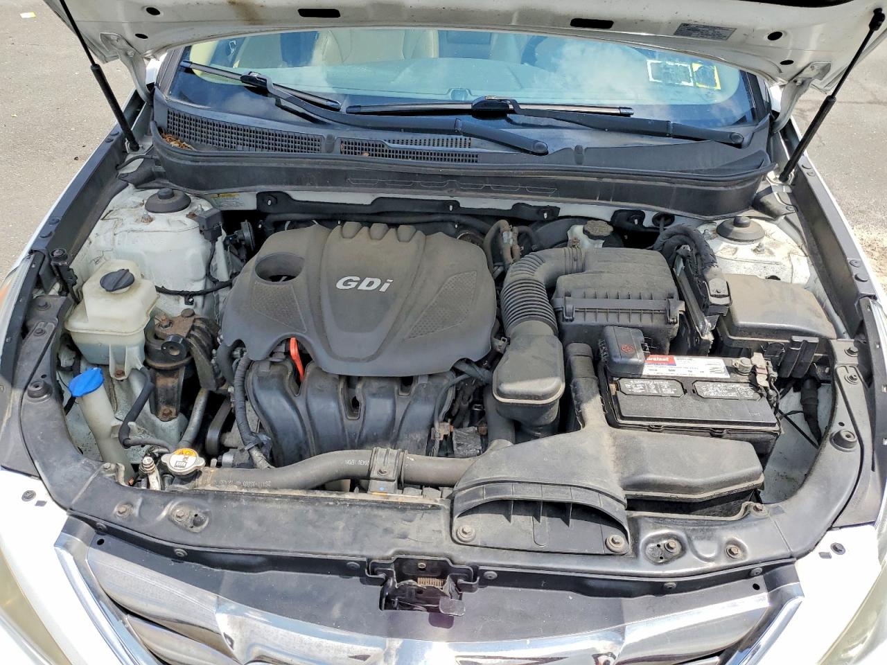 2013 Hyundai Sonata Limited White vin: 5NPEC4AC9DH557754