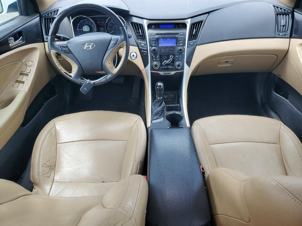 2013 Hyundai Sonata Limited White vin: 5NPEC4AC9DH557754
