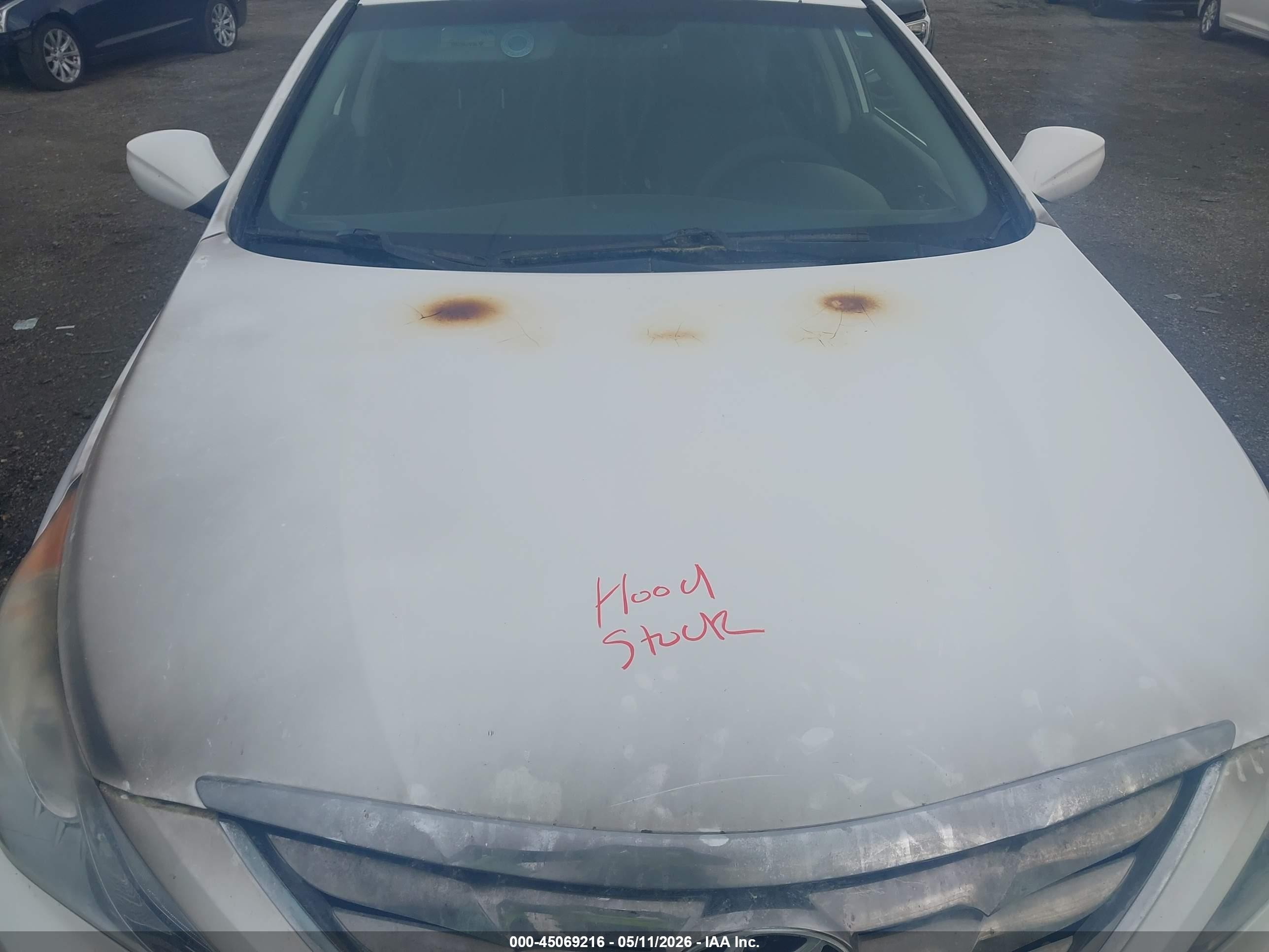 2013 Hyundai Sonata Se Белый vin: 5NPEC4AC9DH574554