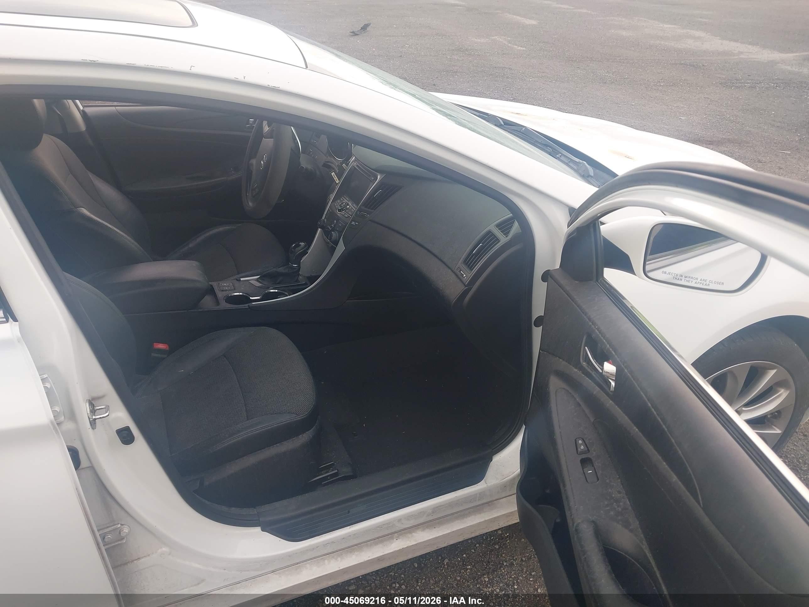 2013 Hyundai Sonata Se Белый vin: 5NPEC4AC9DH574554