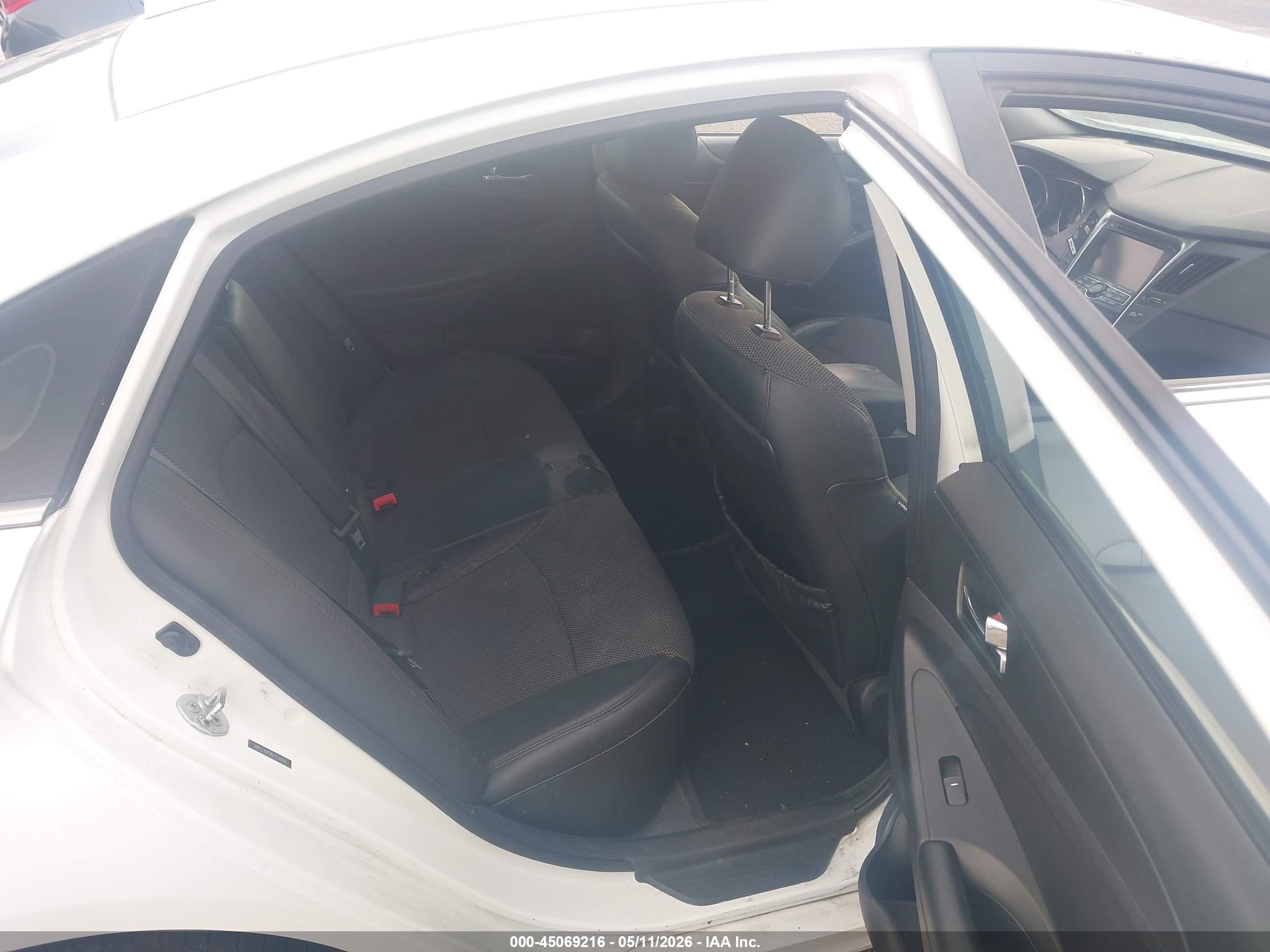 2013 Hyundai Sonata Se Белый vin: 5NPEC4AC9DH574554