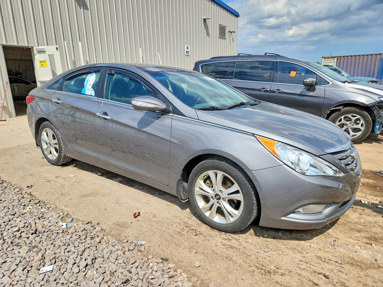 2013 Hyundai Sonata Limited Gray vin: 5NPEC4AC9DH577616