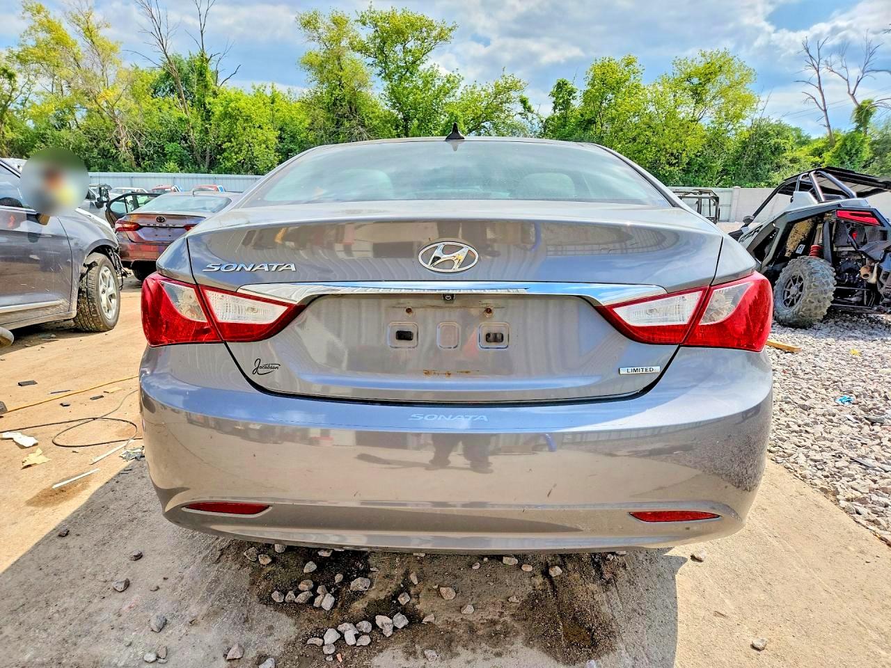 2013 Hyundai Sonata Limited Gray vin: 5NPEC4AC9DH577616