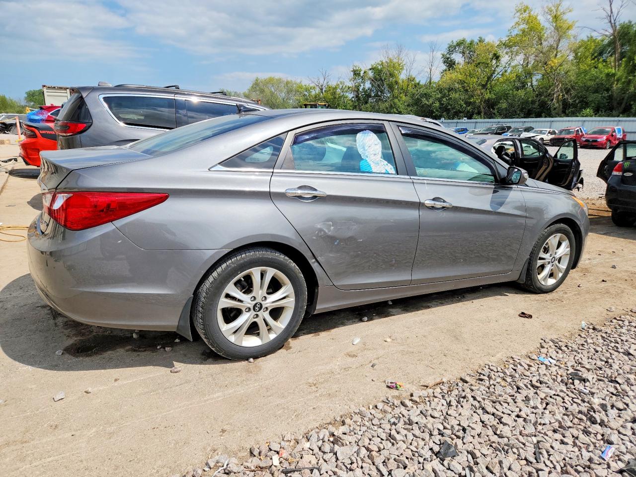2013 Hyundai Sonata Limited Gray vin: 5NPEC4AC9DH577616