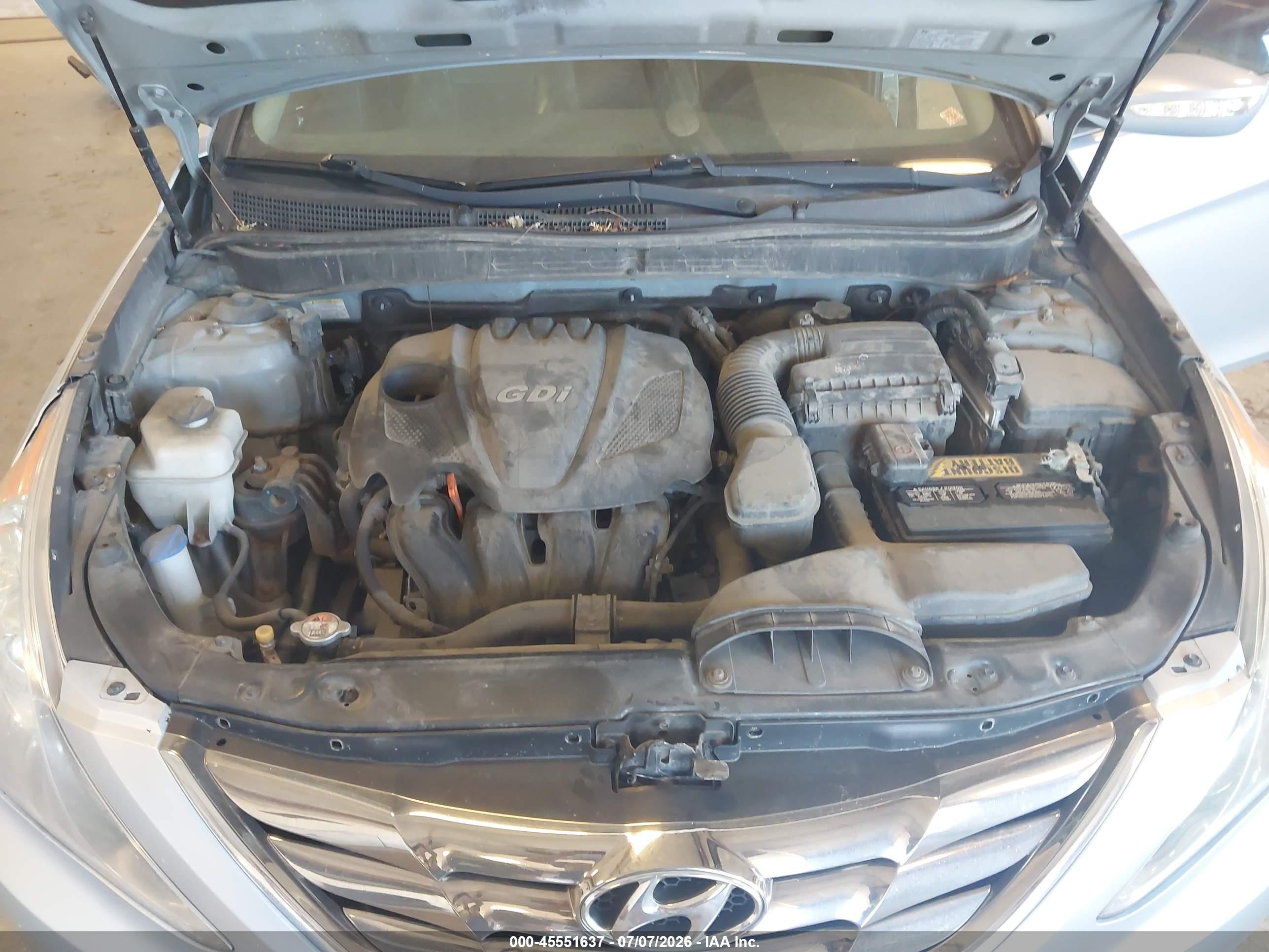 2013 Hyundai Sonata Limited Silver vin: 5NPEC4AC9DH593685