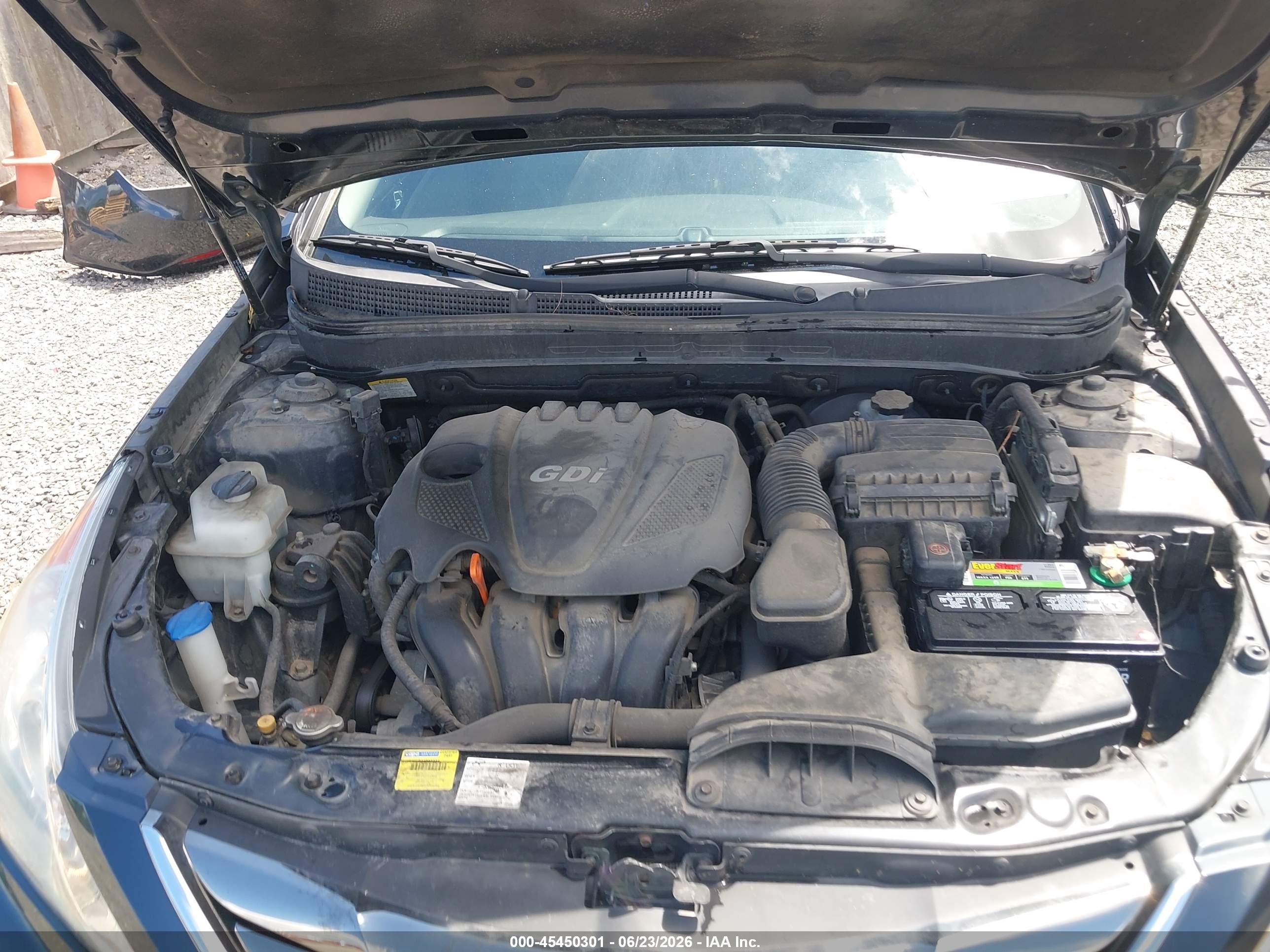 2013 Hyundai Sonata Limited Blue vin: 5NPEC4AC9DH599423