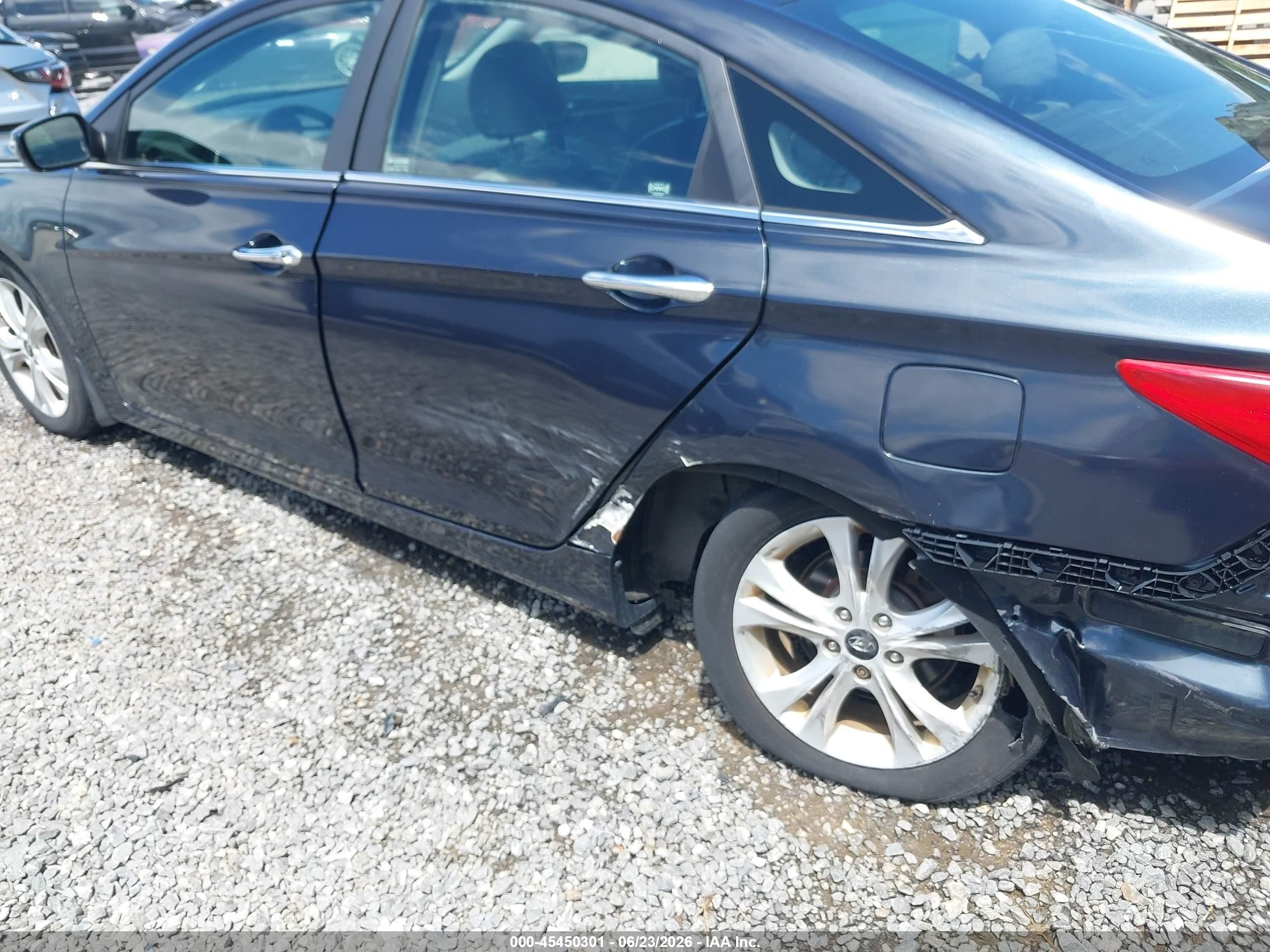 2013 Hyundai Sonata Limited Blue vin: 5NPEC4AC9DH599423