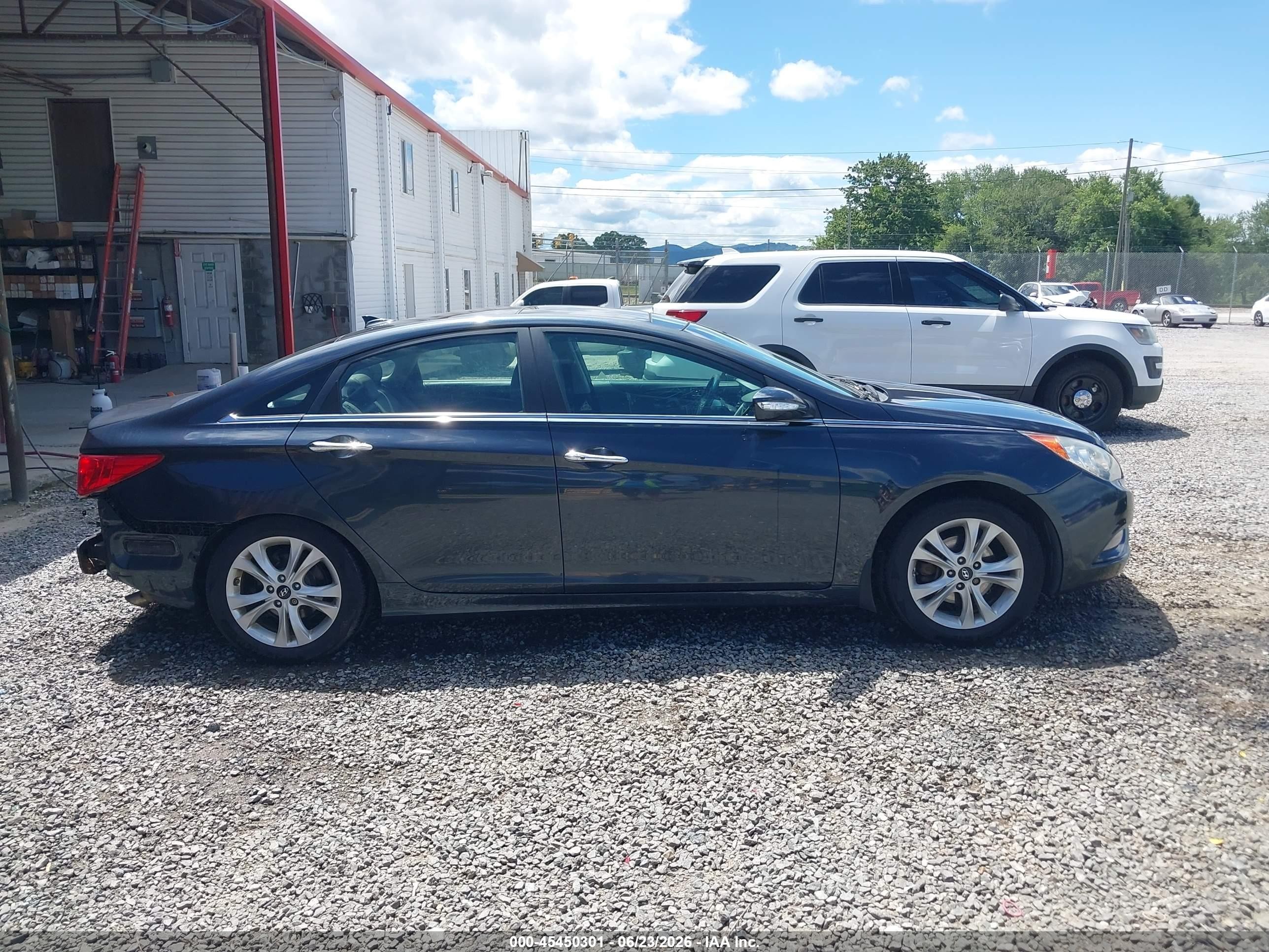 2013 Hyundai Sonata Limited Blue vin: 5NPEC4AC9DH599423