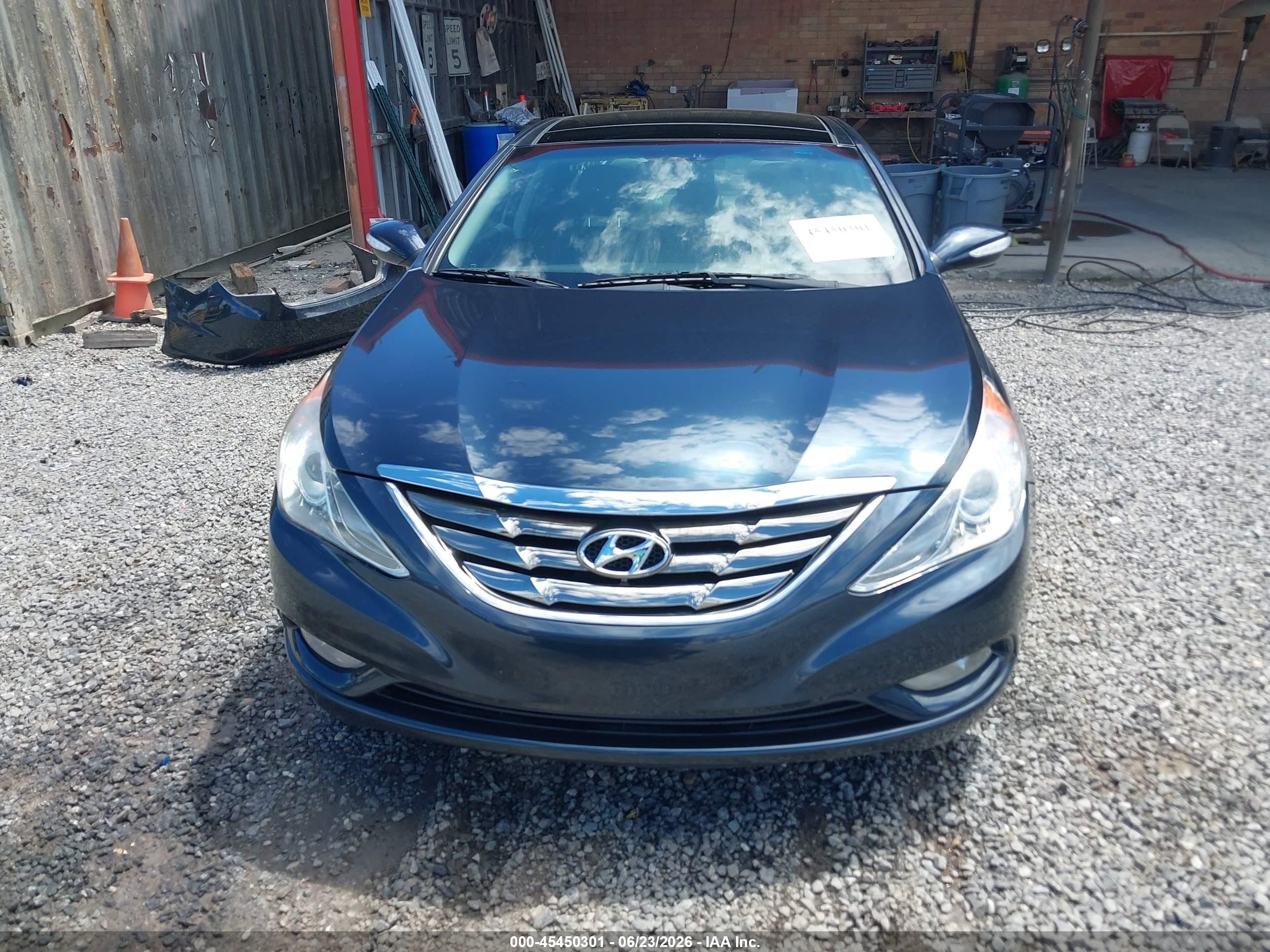 2013 Hyundai Sonata Limited Blue vin: 5NPEC4AC9DH599423