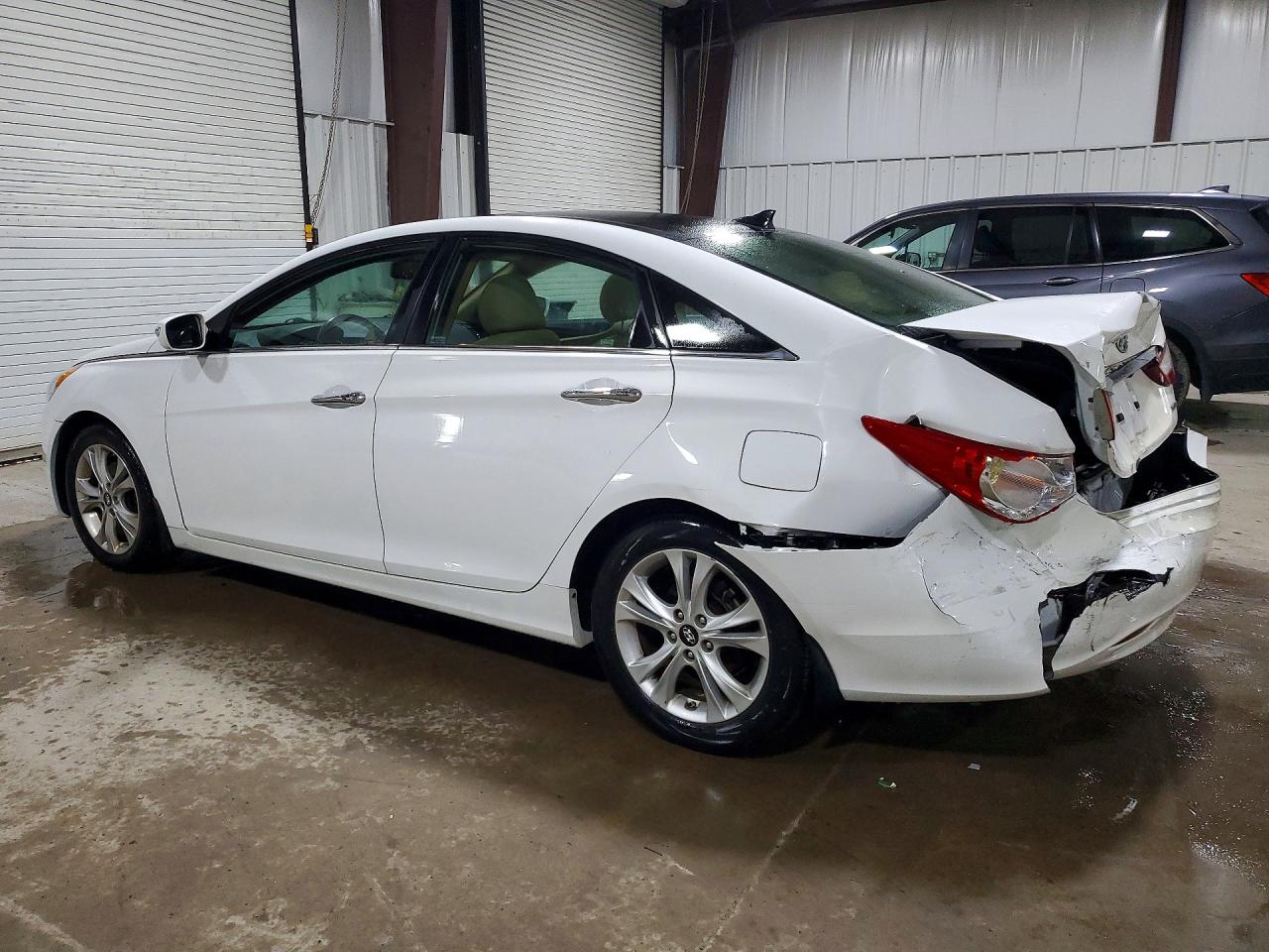 2013 Hyundai Sonata Limited White vin: 5NPEC4AC9DH606788