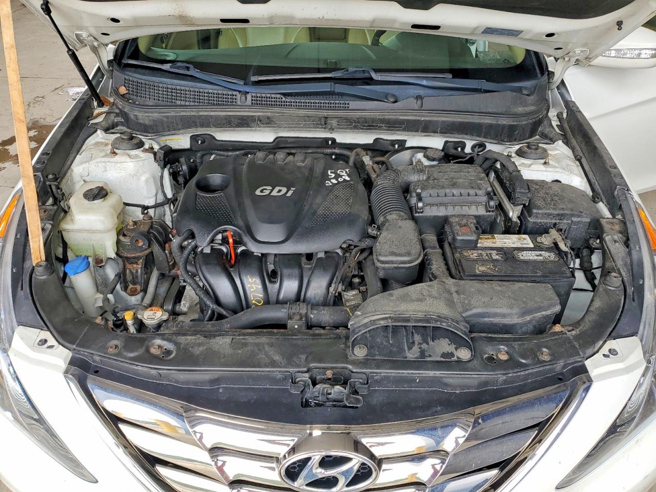 2013 Hyundai Sonata Limited White vin: 5NPEC4AC9DH606788