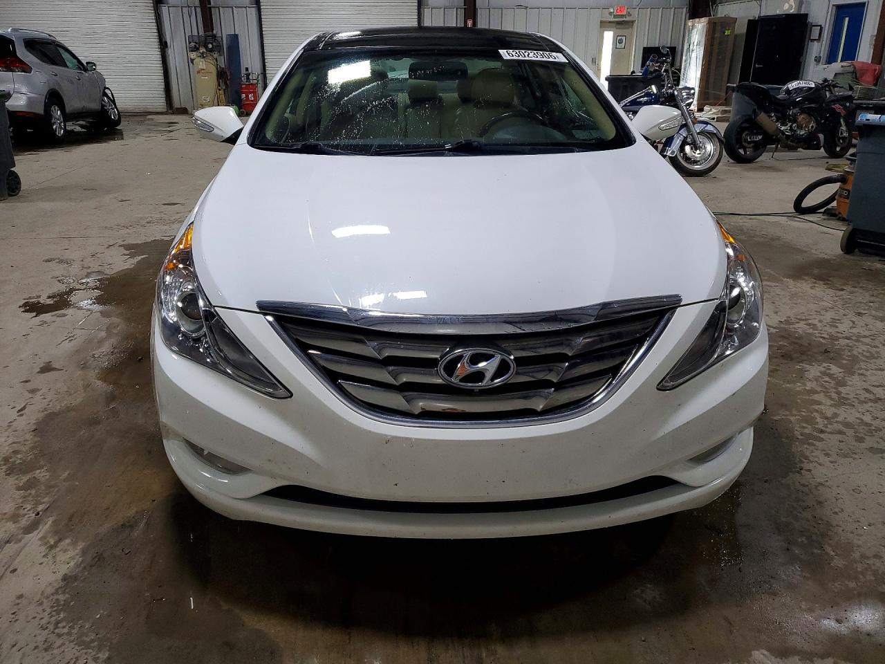 2013 Hyundai Sonata Limited White vin: 5NPEC4AC9DH606788