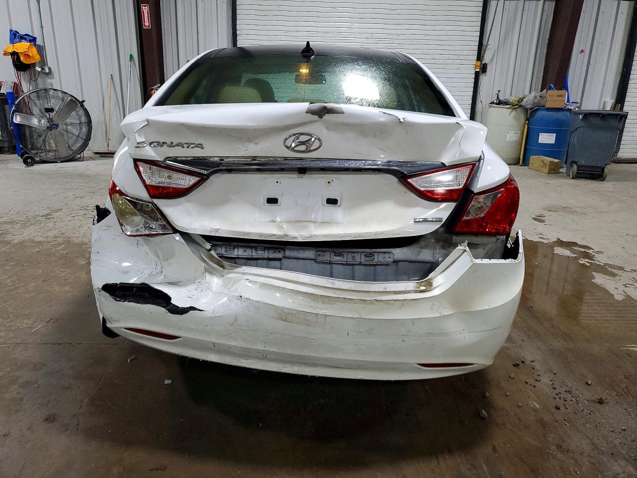 2013 Hyundai Sonata Limited White vin: 5NPEC4AC9DH606788