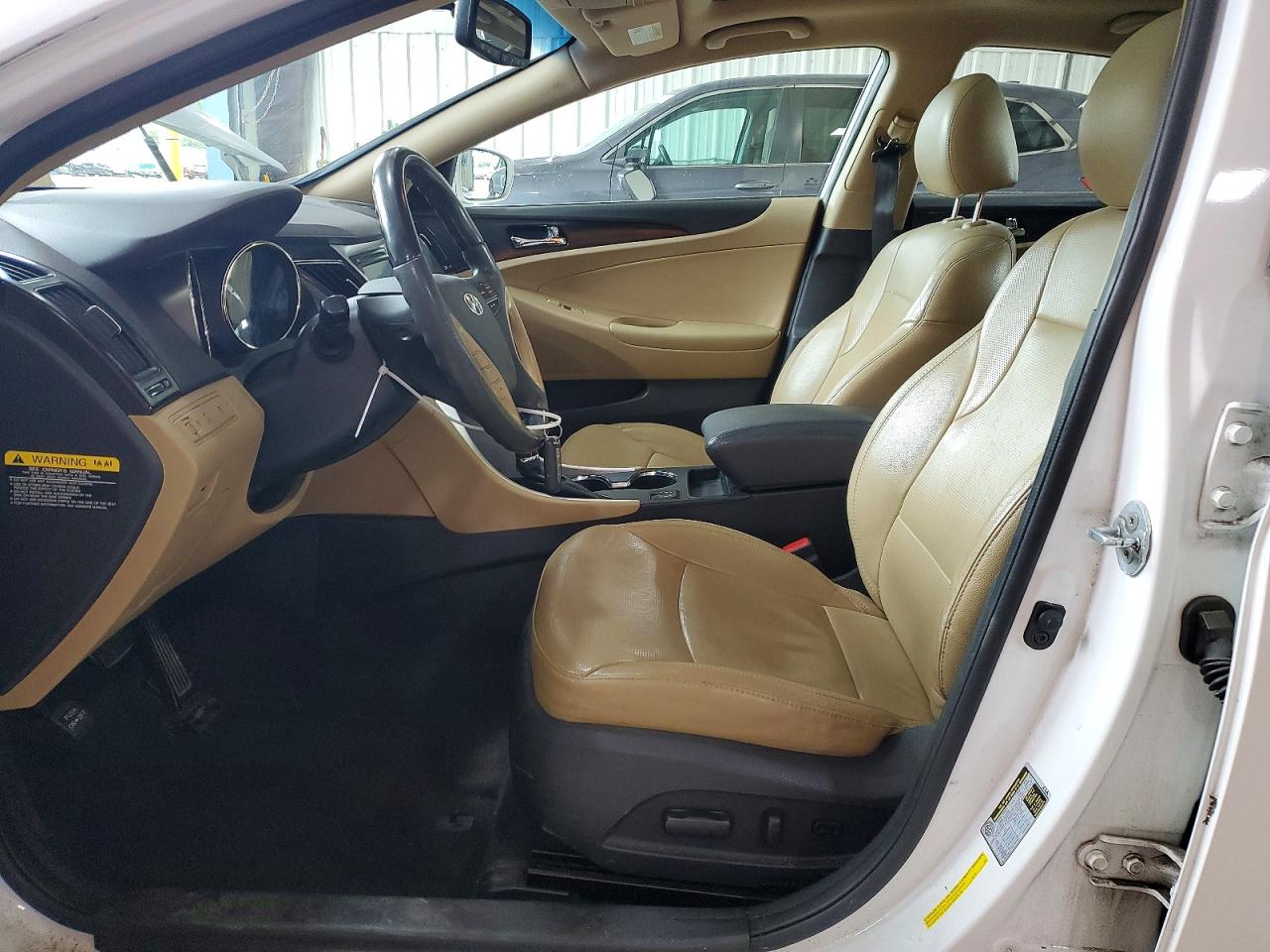 2013 Hyundai Sonata Limited White vin: 5NPEC4AC9DH606788