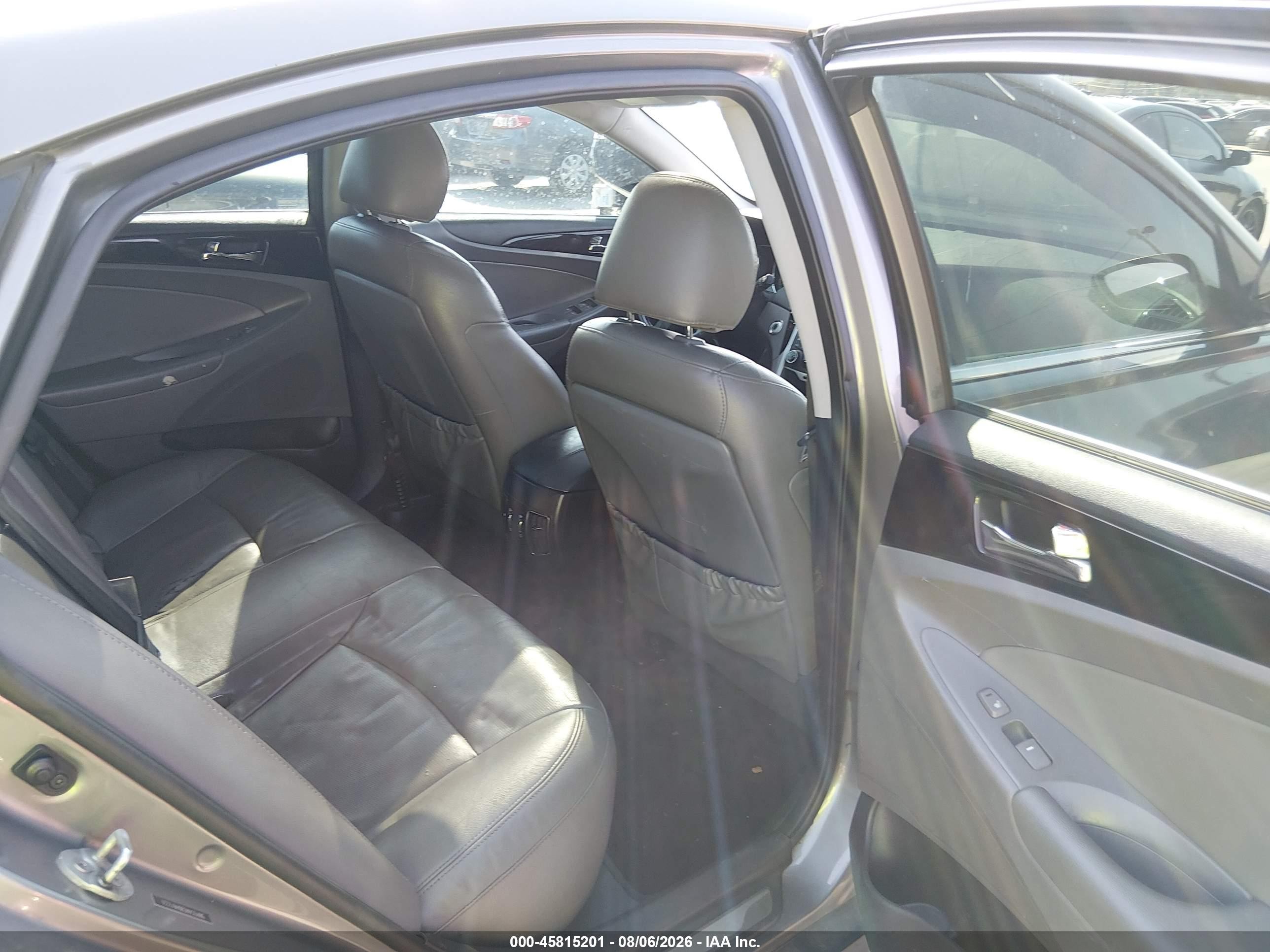 2013 Hyundai Sonata Limited Gray vin: 5NPEC4AC9DH612221