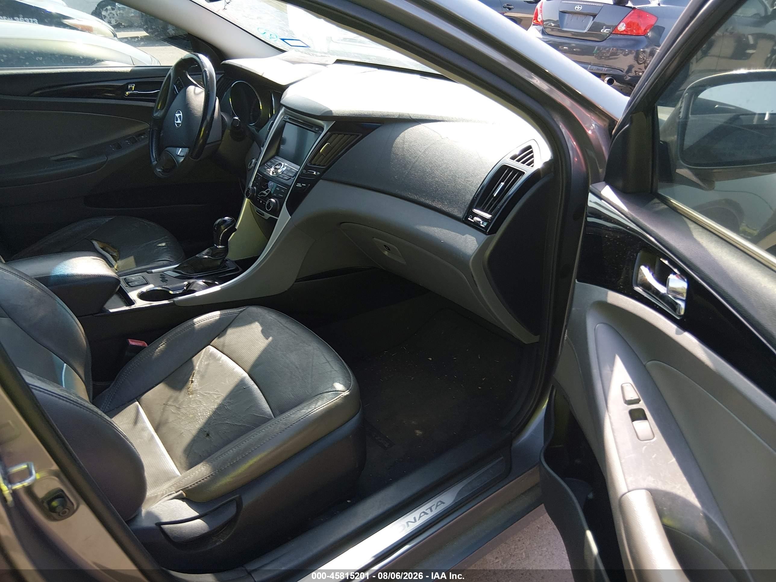 2013 Hyundai Sonata Limited Gray vin: 5NPEC4AC9DH612221
