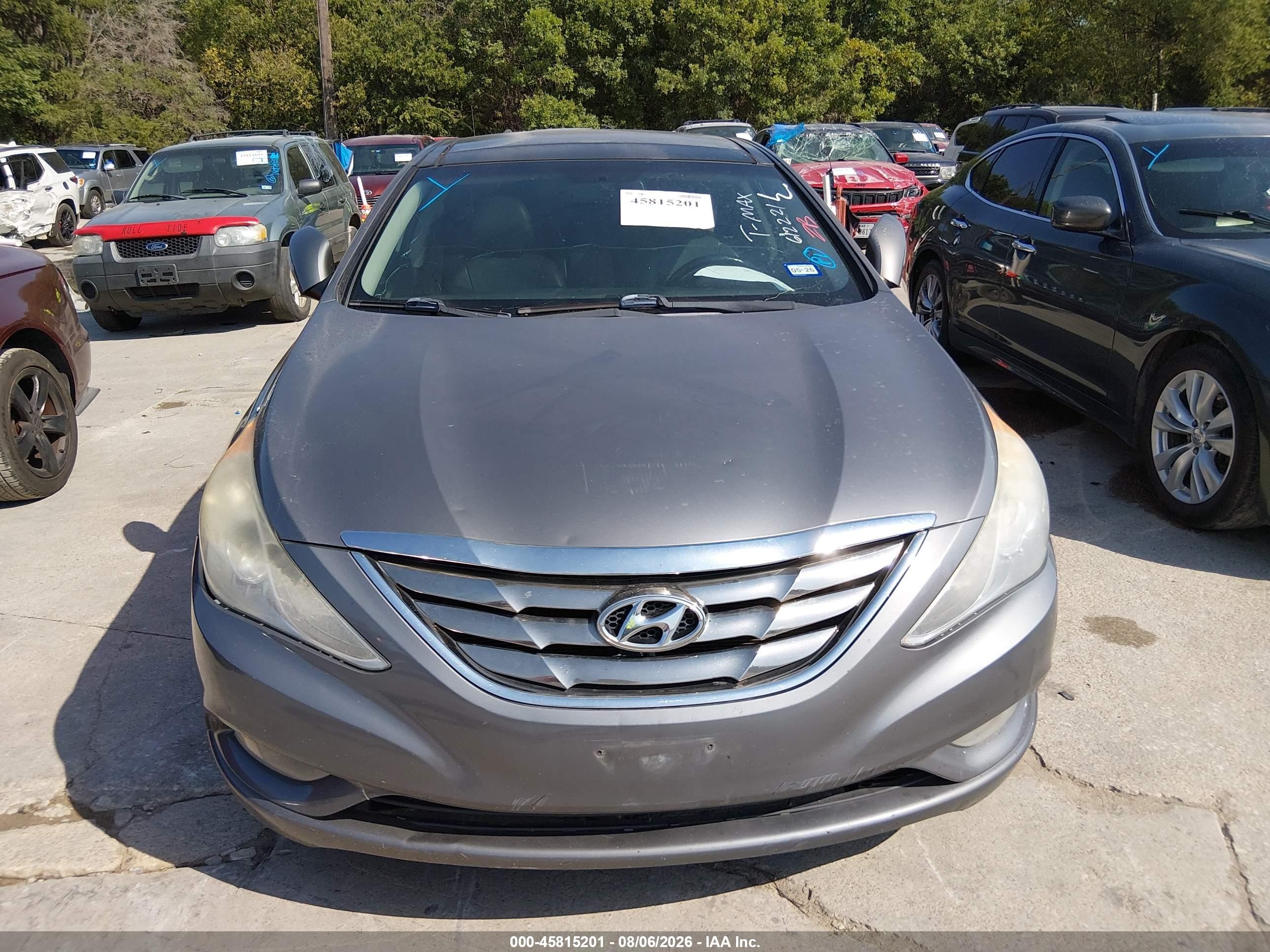 2013 Hyundai Sonata Limited Gray vin: 5NPEC4AC9DH612221