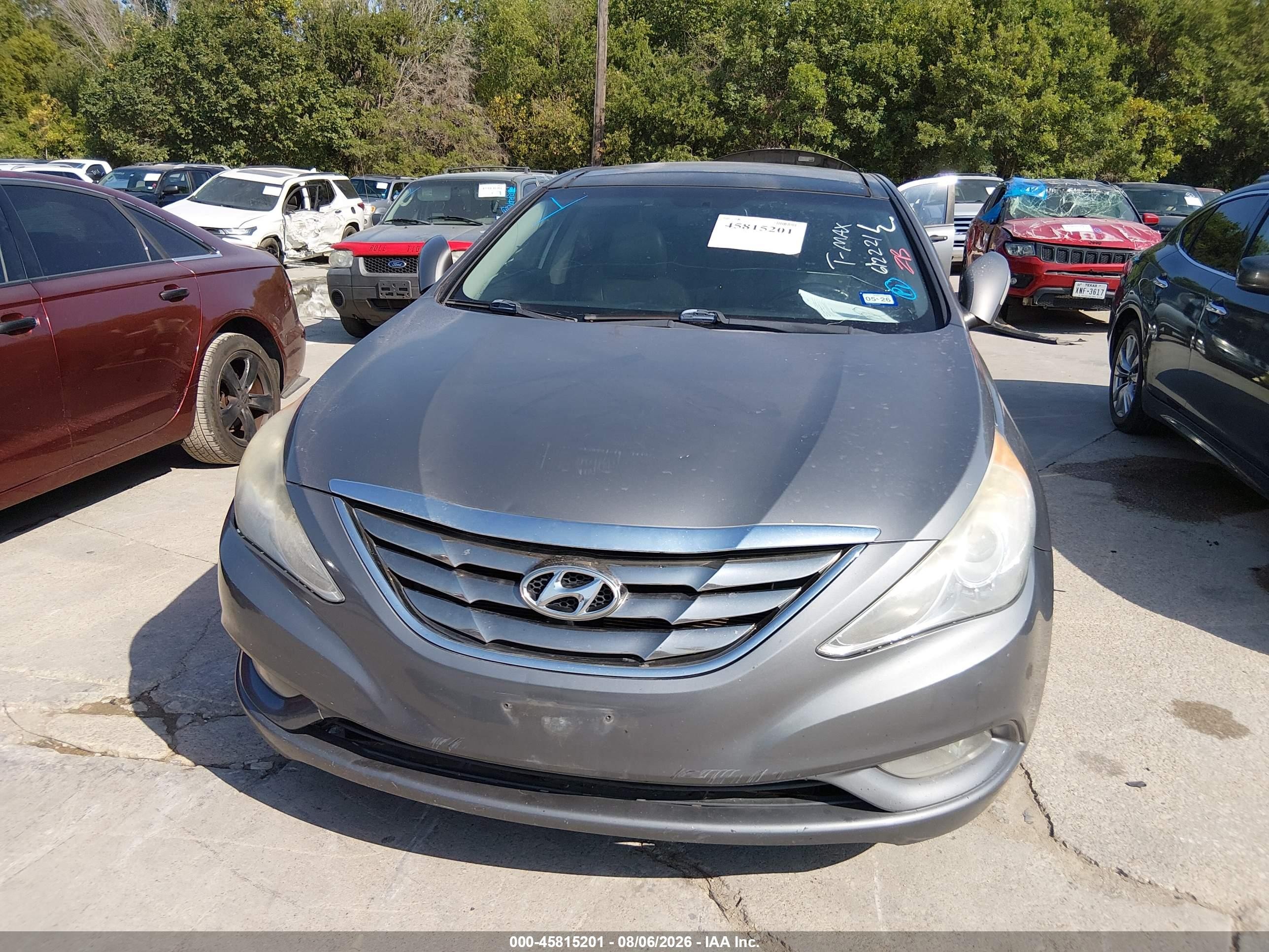 2013 Hyundai Sonata Limited Gray vin: 5NPEC4AC9DH612221