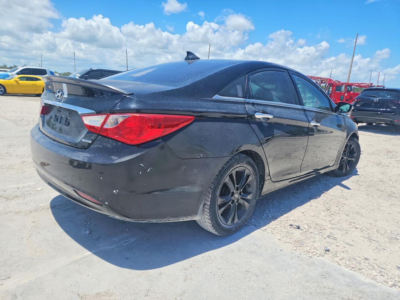 2013 Hyundai Sonata Limited Black vin: 5NPEC4AC9DH624367