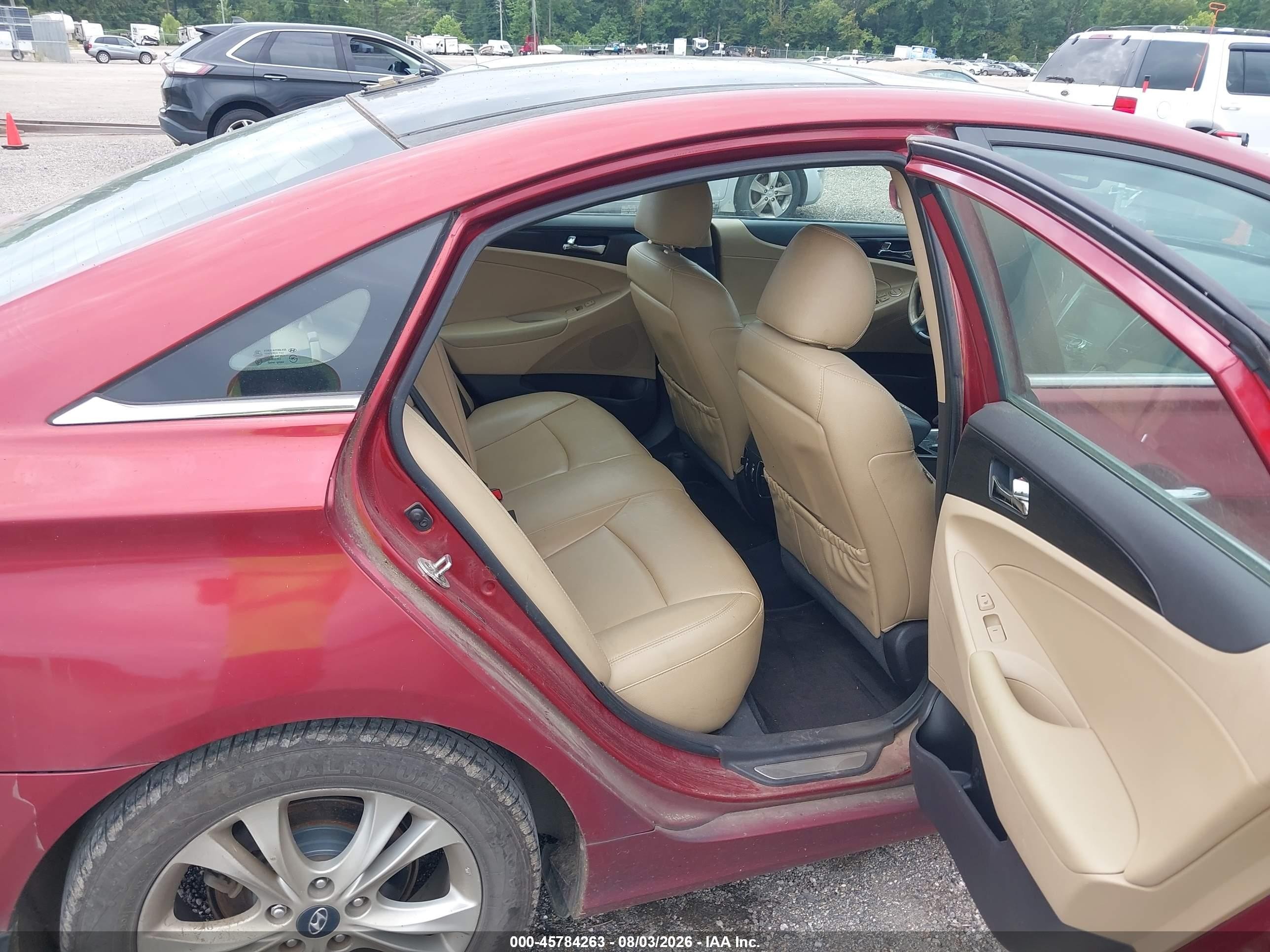 2013 Hyundai Sonata Limited Red vin: 5NPEC4AC9DH630444