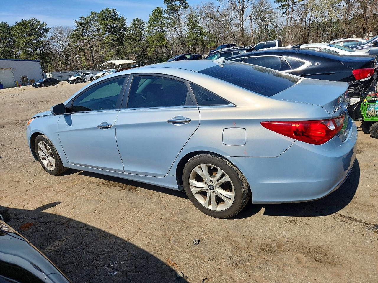 2013 Hyundai Sonata Limited Blue vin: 5NPEC4AC9DH631612