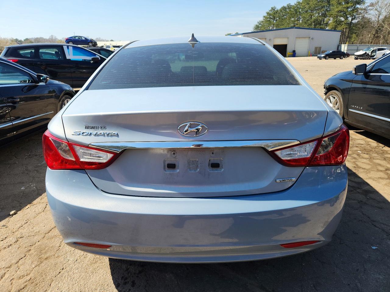 2013 Hyundai Sonata Limited Blue vin: 5NPEC4AC9DH631612