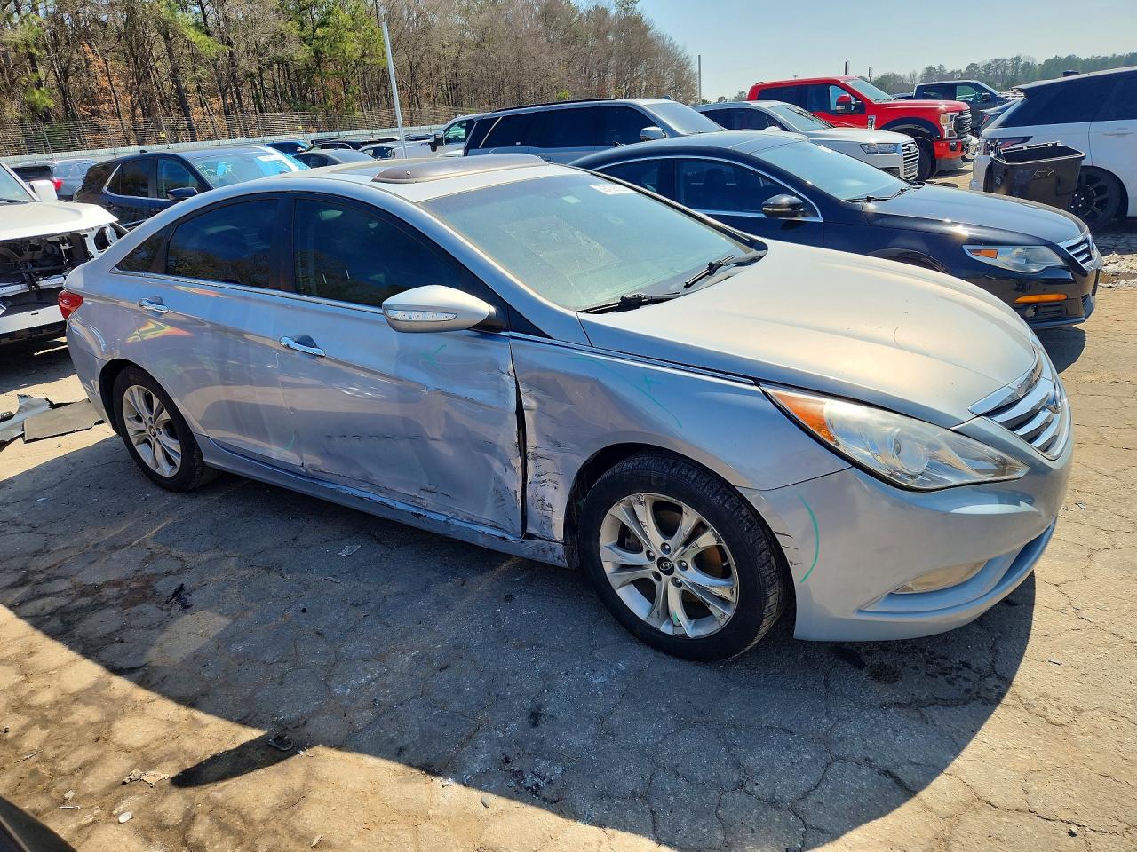 2013 Hyundai Sonata Limited Blue vin: 5NPEC4AC9DH631612