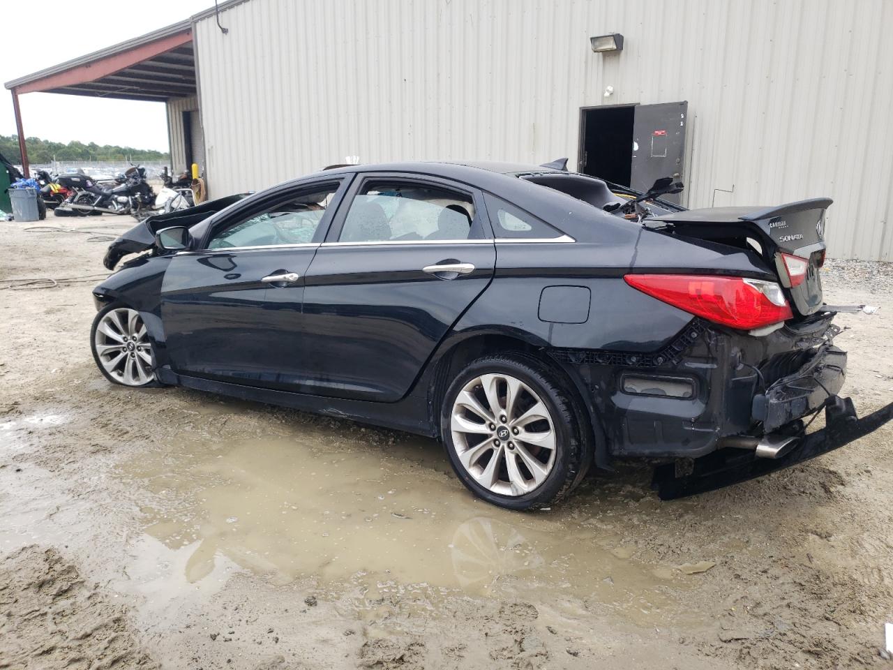 2013 Hyundai Sonata Se Black vin: 5NPEC4AC9DH639502