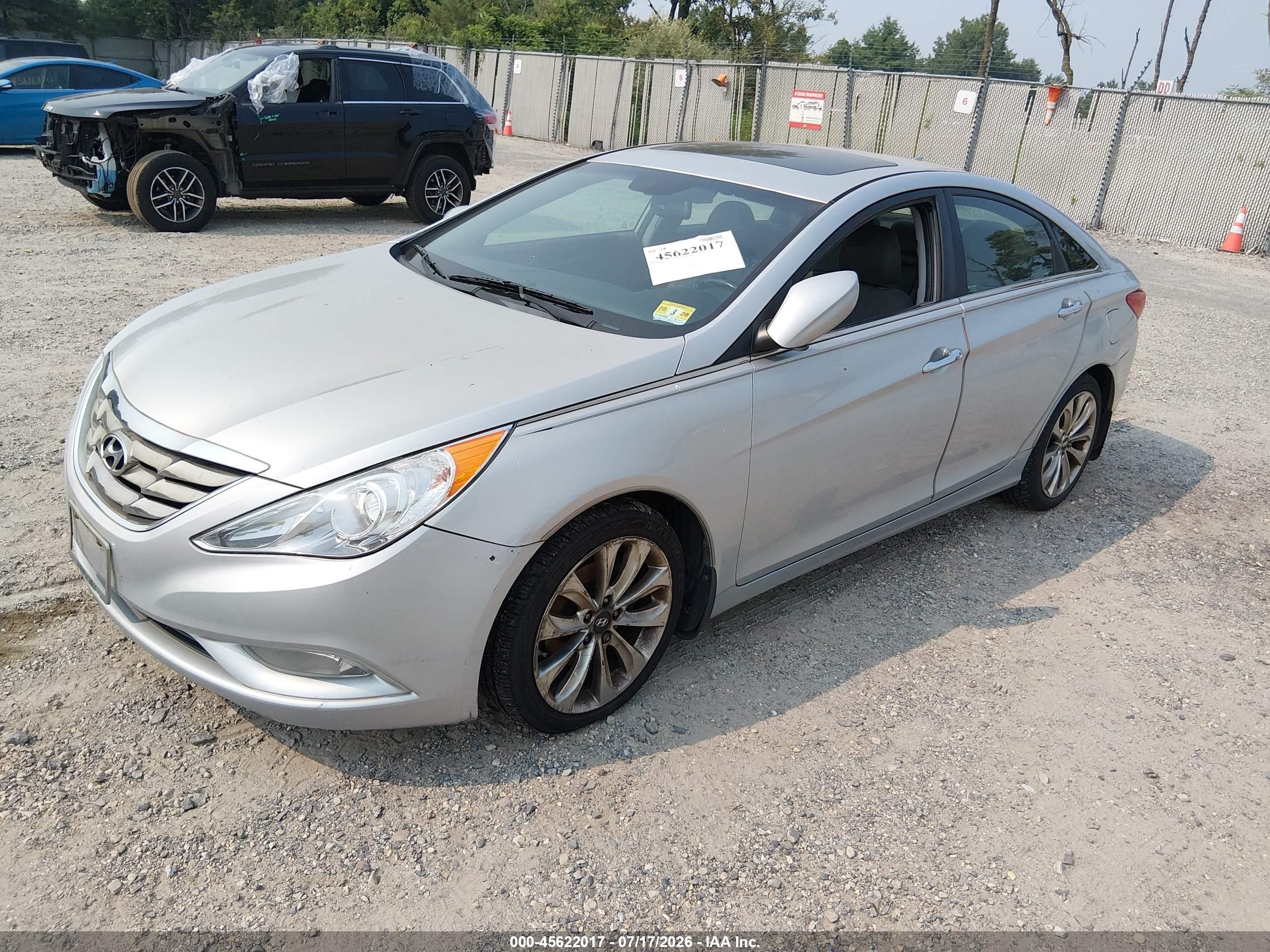 2013 Hyundai Sonata Se Silver vin: 5NPEC4AC9DH650340