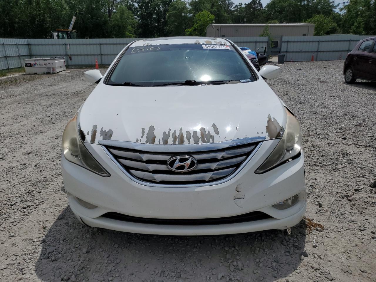 2013 Hyundai Sonata Se White vin: 5NPEC4AC9DH651956