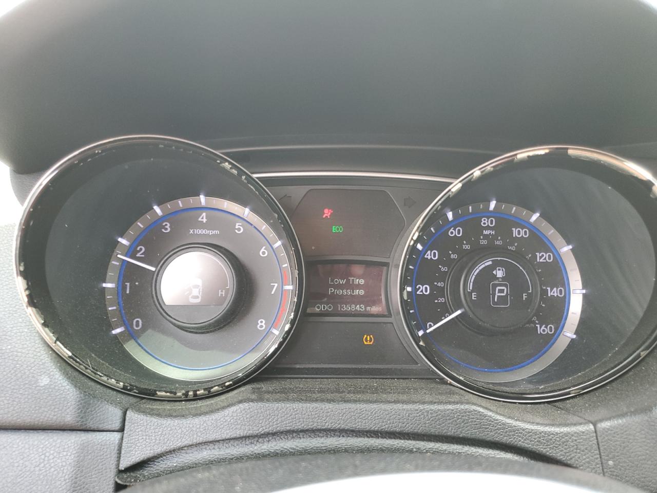 2013 Hyundai Sonata Se White vin: 5NPEC4AC9DH651956