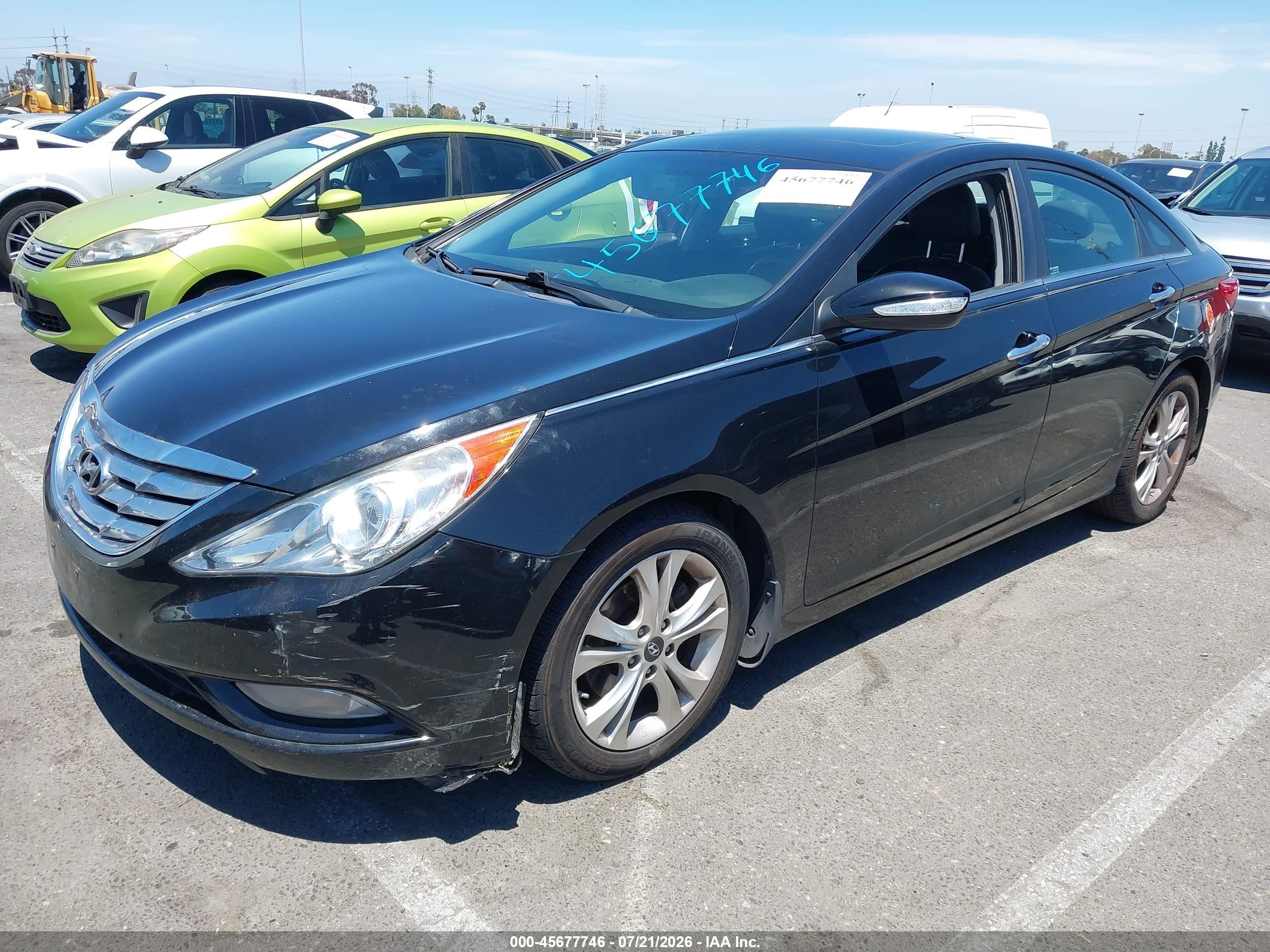 2013 Hyundai Sonata Limited Black vin: 5NPEC4AC9DH668949