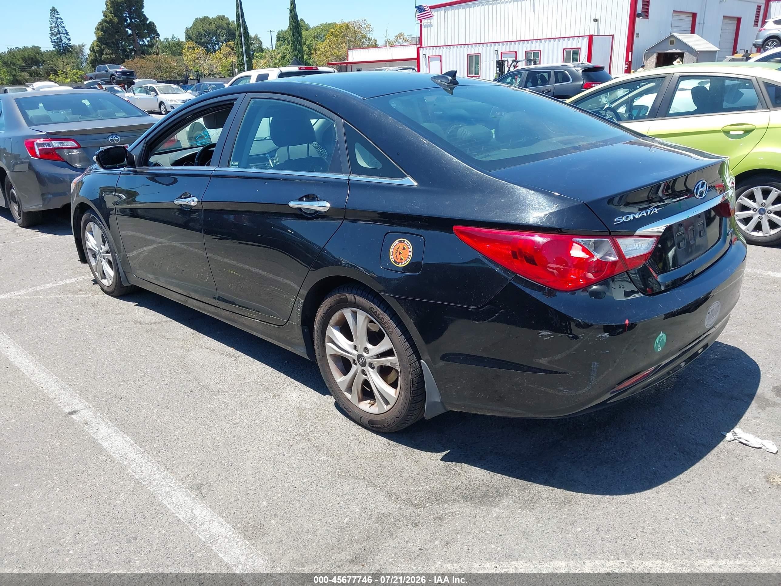 2013 Hyundai Sonata Limited Black vin: 5NPEC4AC9DH668949