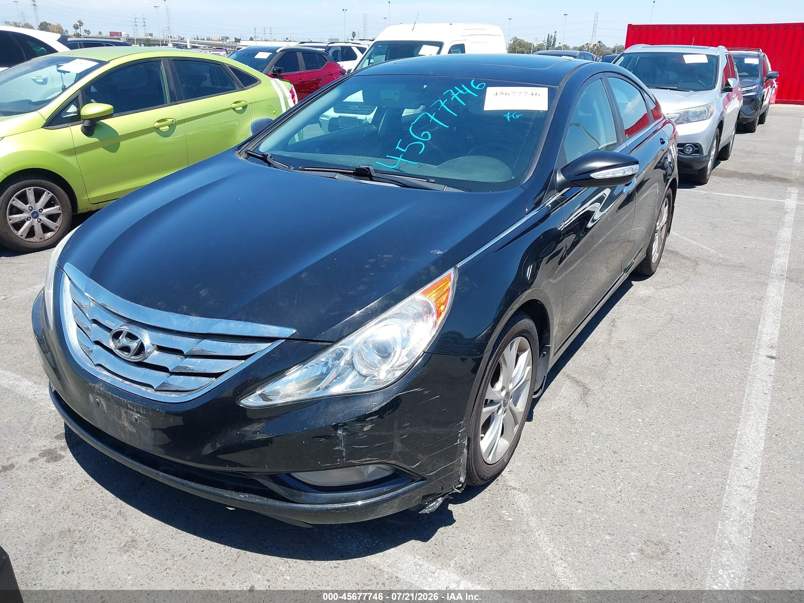 2013 Hyundai Sonata Limited Black vin: 5NPEC4AC9DH668949