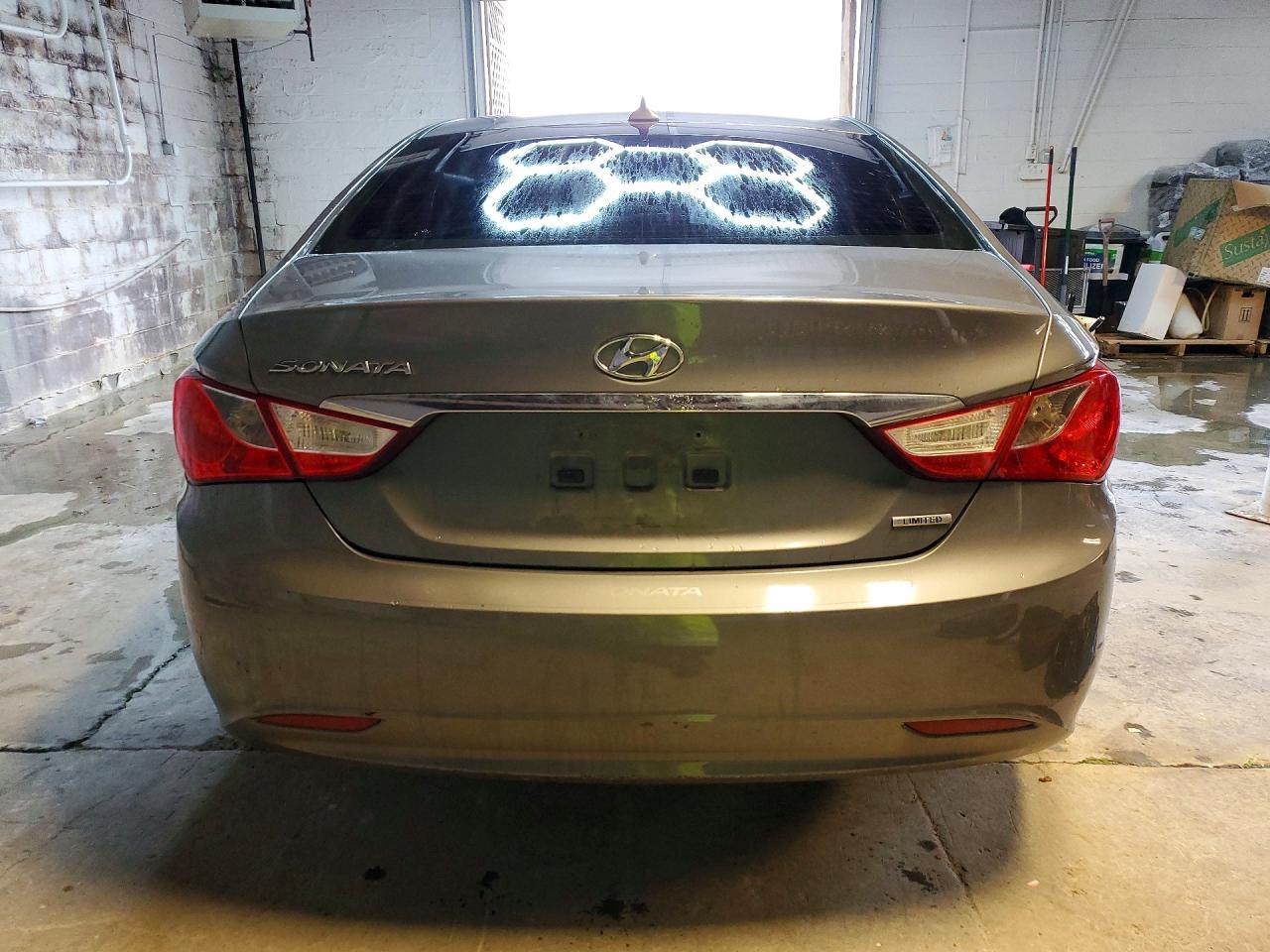 2013 Hyundai Sonata Limited Gray vin: 5NPEC4AC9DH677036