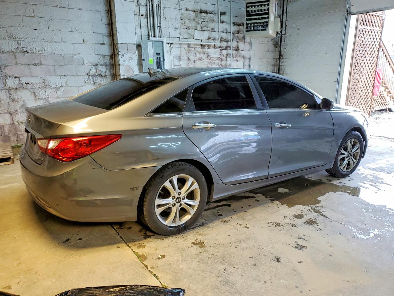 2013 Hyundai Sonata Limited Gray vin: 5NPEC4AC9DH677036