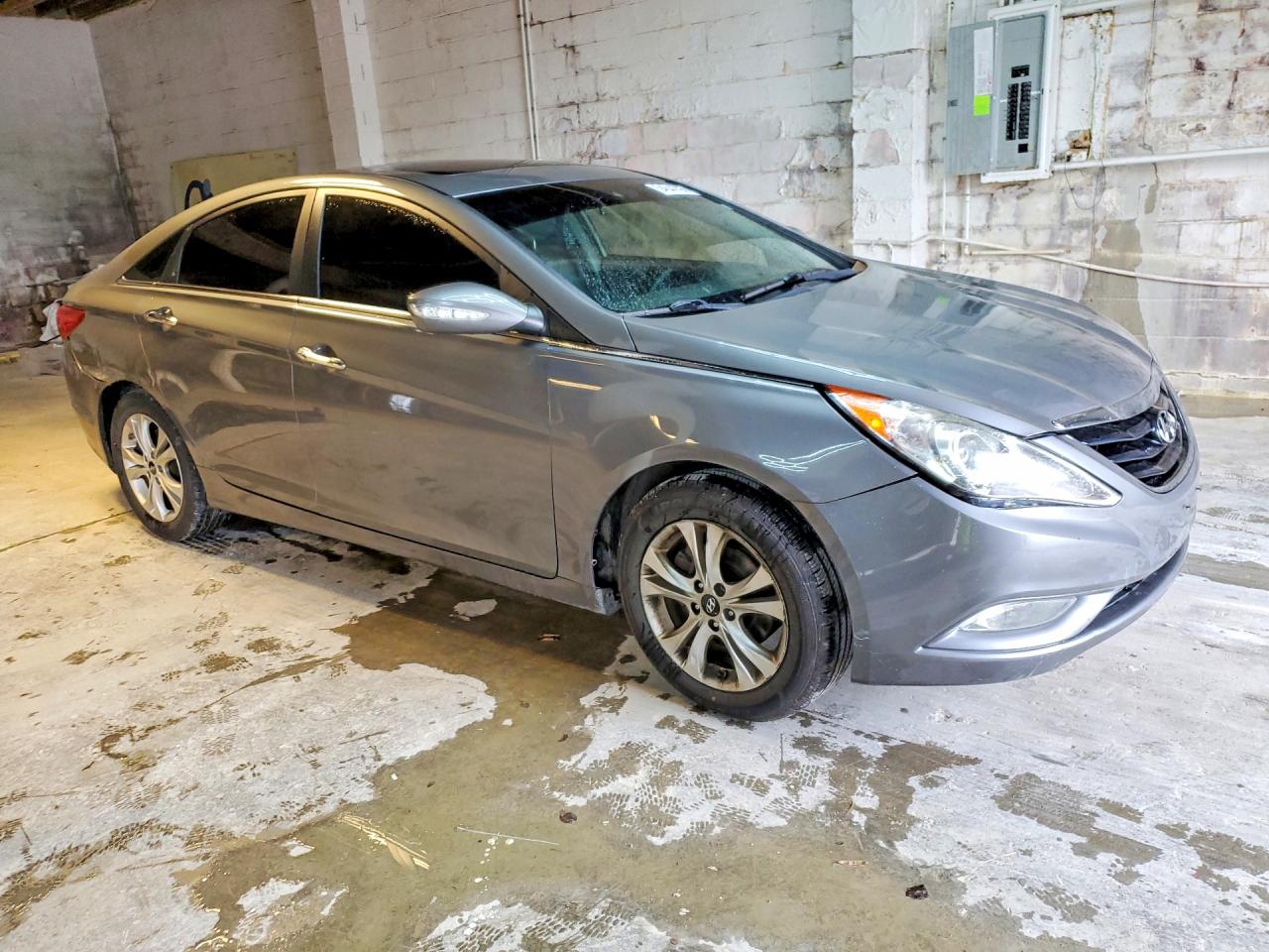 2013 Hyundai Sonata Limited Gray vin: 5NPEC4AC9DH677036
