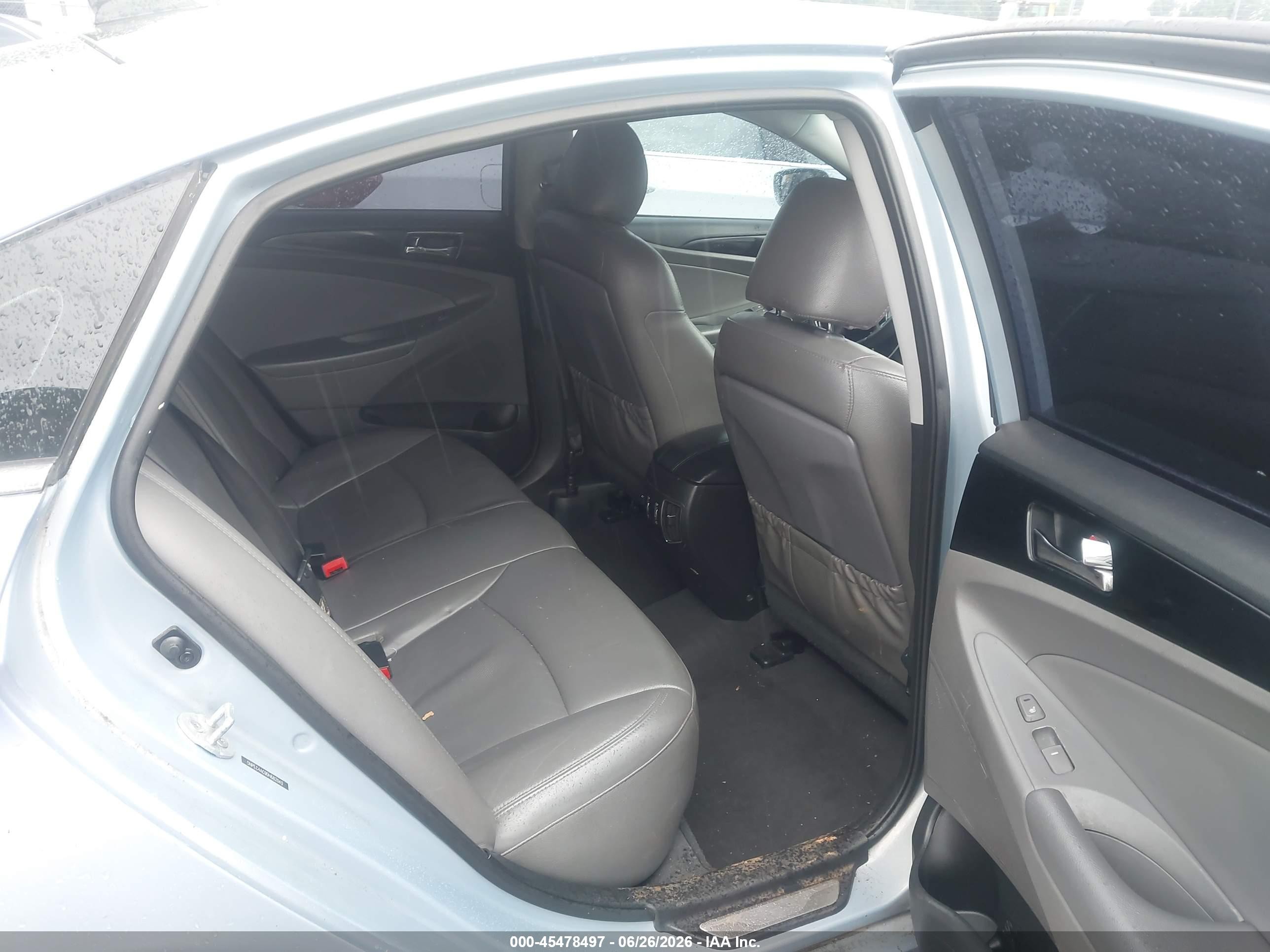2013 Hyundai Sonata Limited Light Blue vin: 5NPEC4AC9DH682043