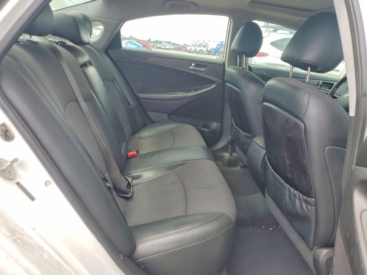 2013 Hyundai Sonata Se White vin: 5NPEC4AC9DH698355