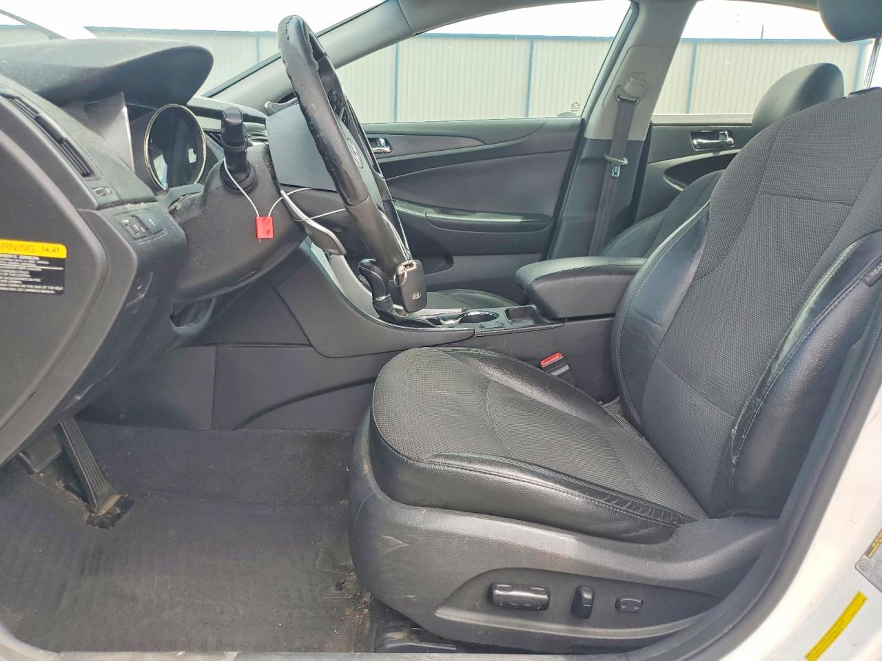 2013 Hyundai Sonata Se White vin: 5NPEC4AC9DH698355