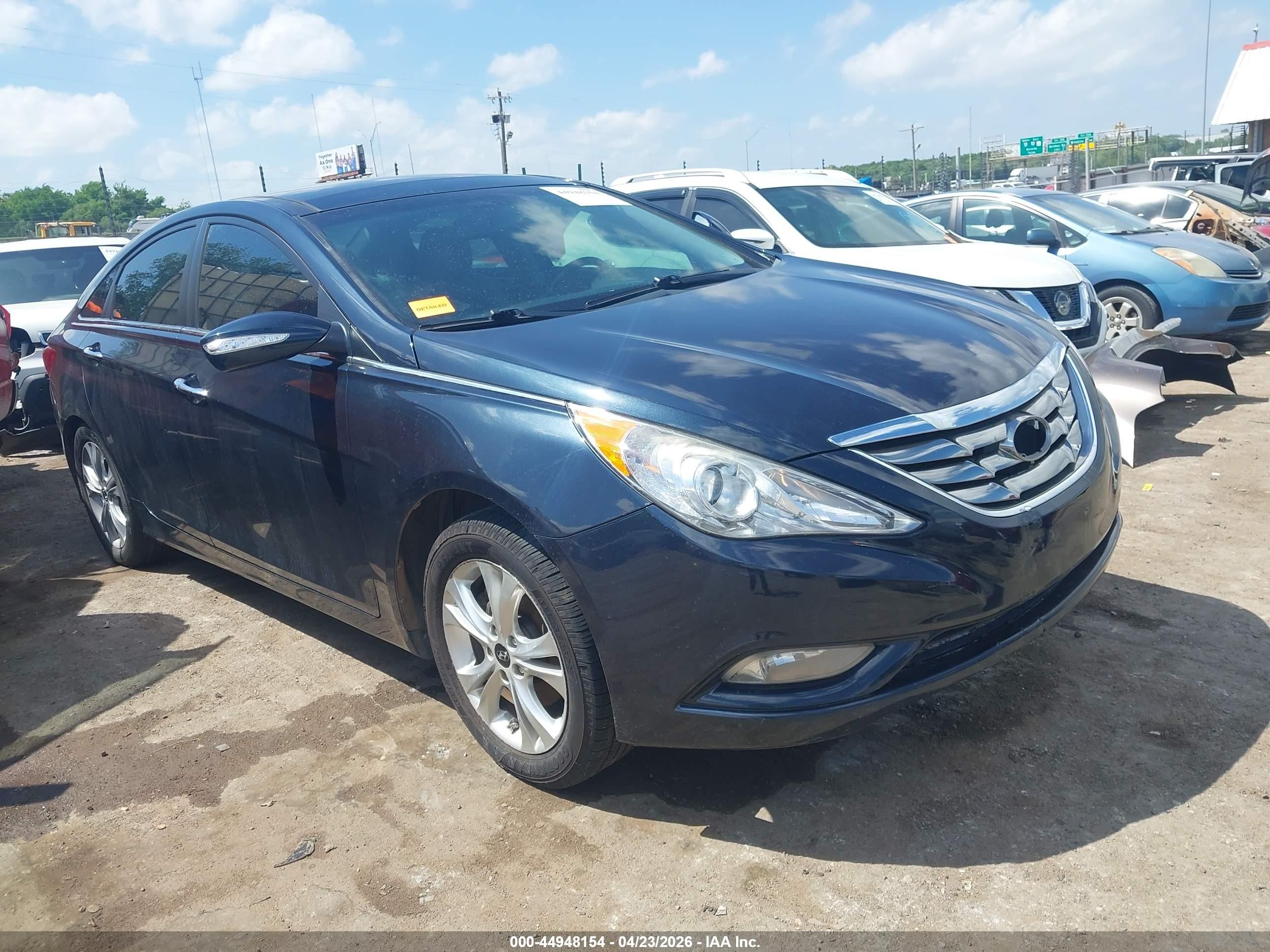 2013 Hyundai Sonata Limited Black vin: 5NPEC4AC9DH713095