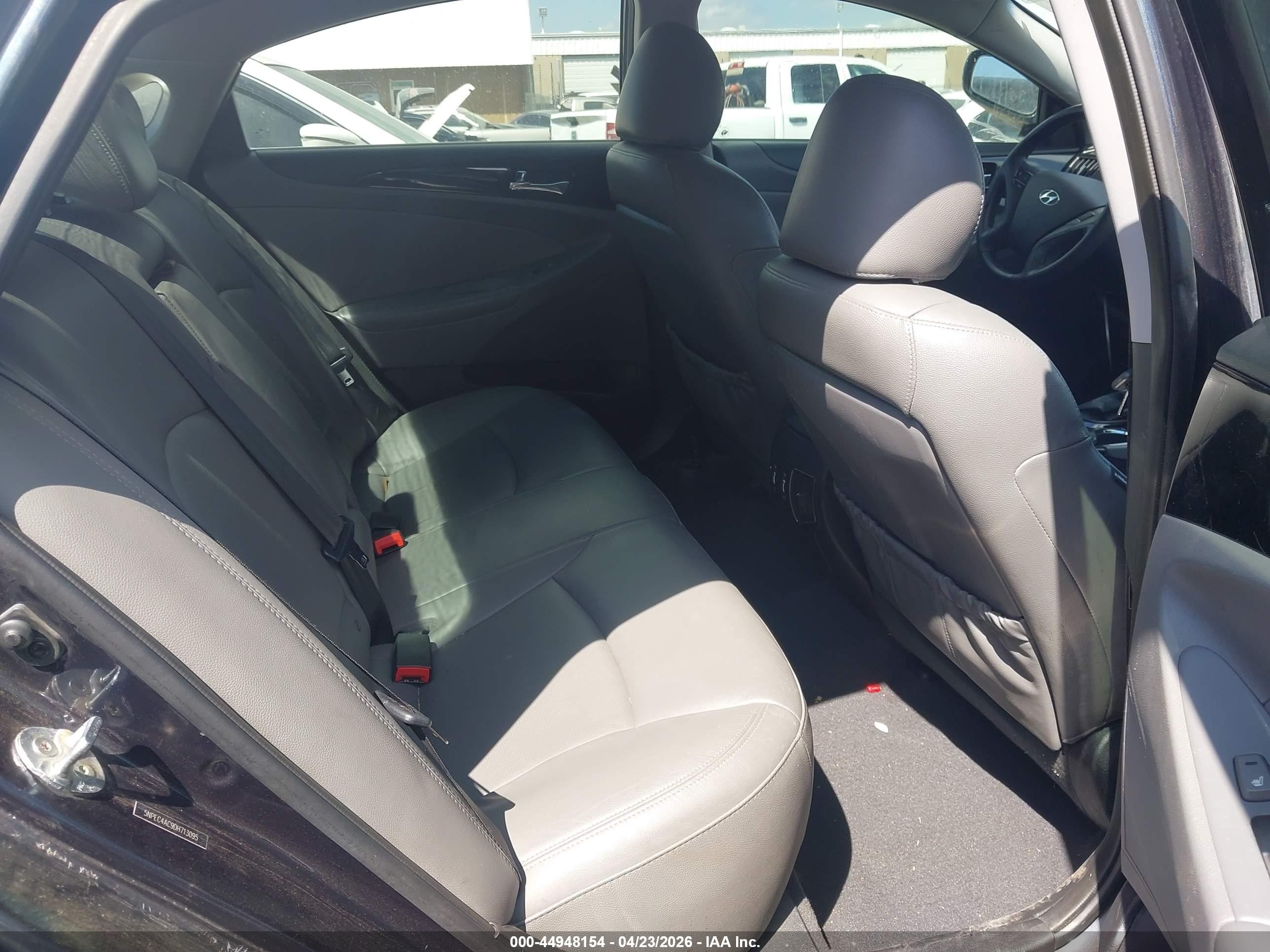 2013 Hyundai Sonata Limited Black vin: 5NPEC4AC9DH713095