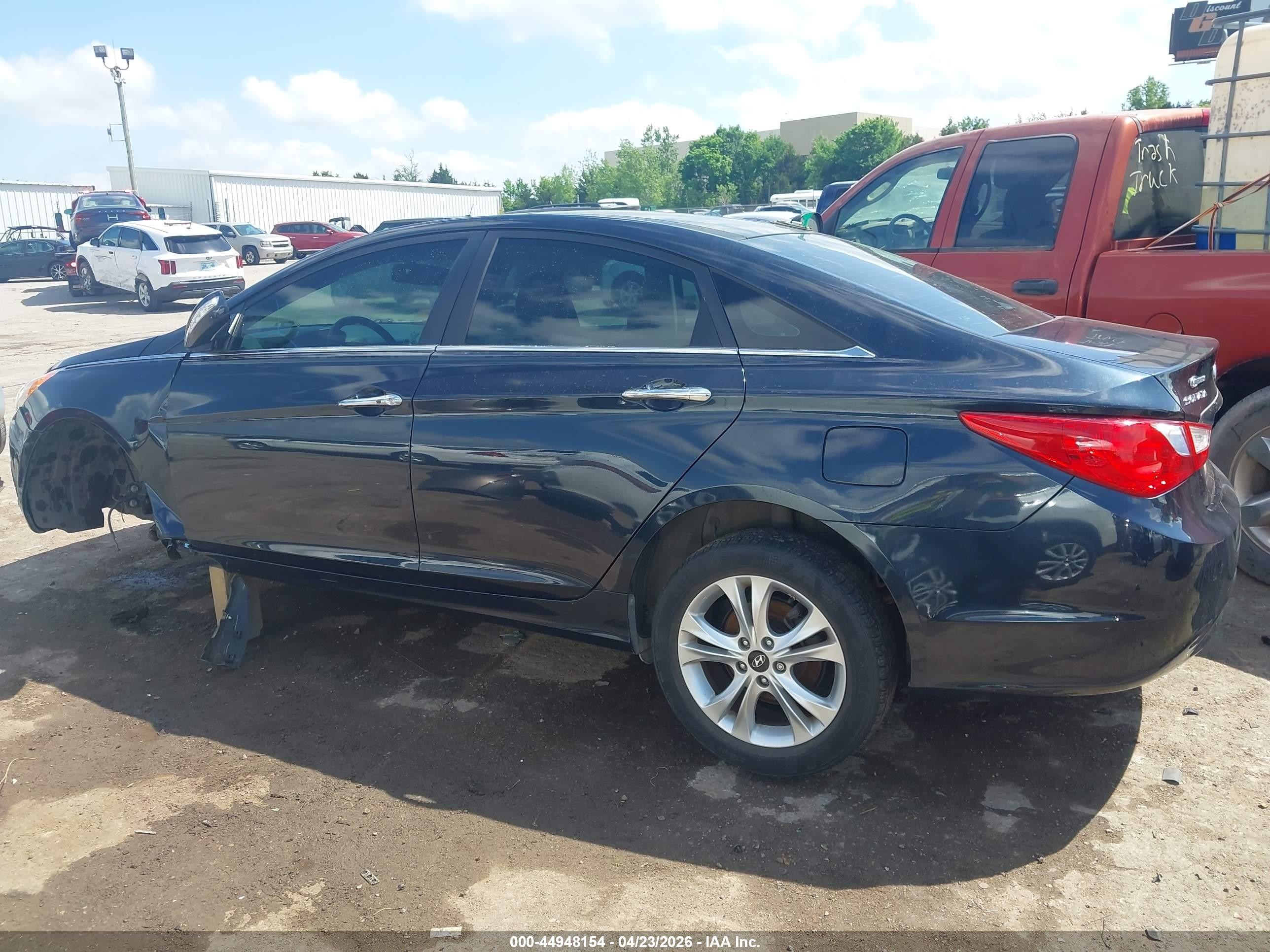 2013 Hyundai Sonata Limited Black vin: 5NPEC4AC9DH713095