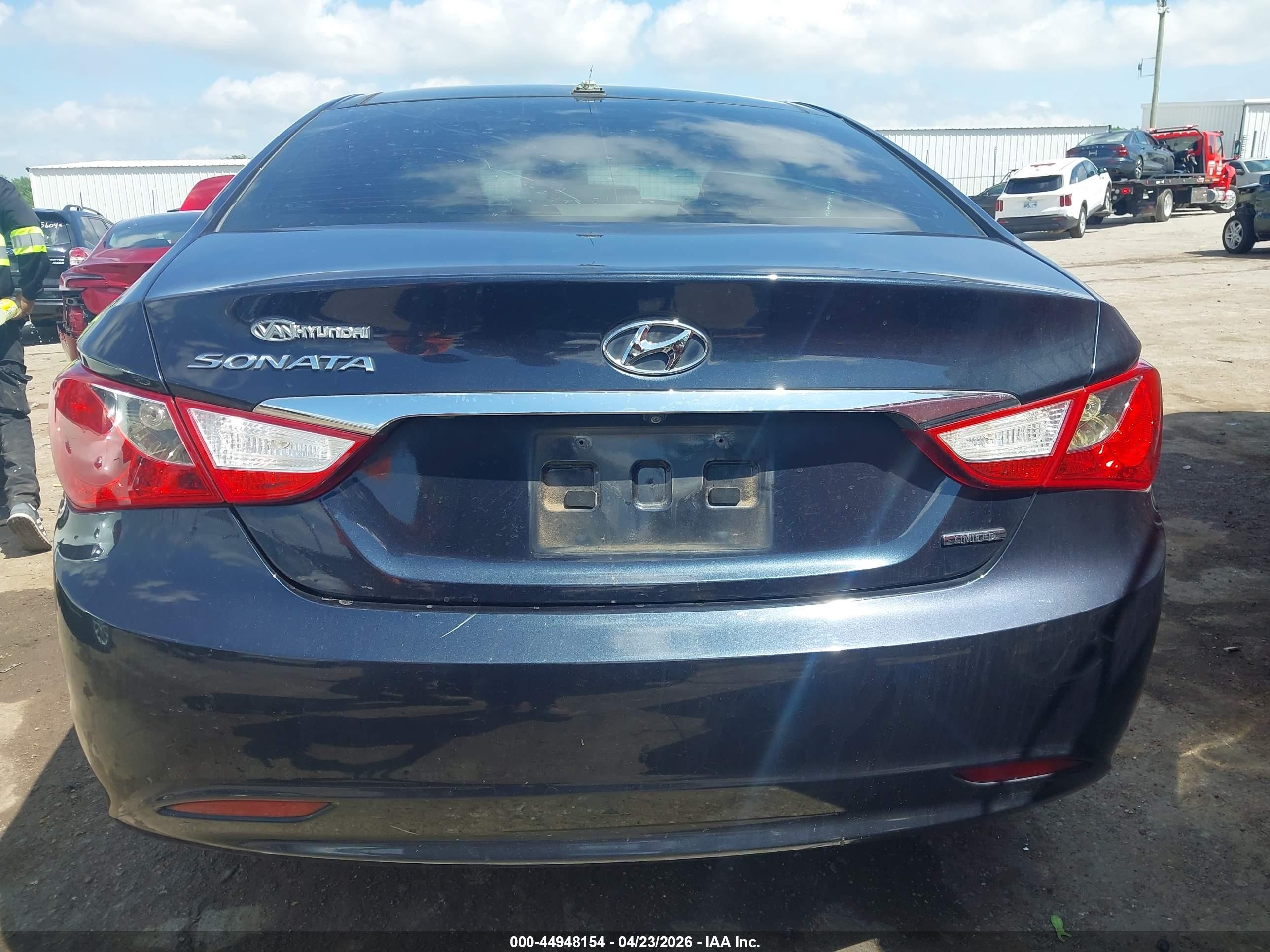 2013 Hyundai Sonata Limited Black vin: 5NPEC4AC9DH713095