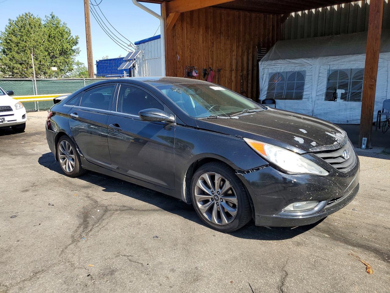 2013 Hyundai Sonata Se Black vin: 5NPEC4AC9DH720788