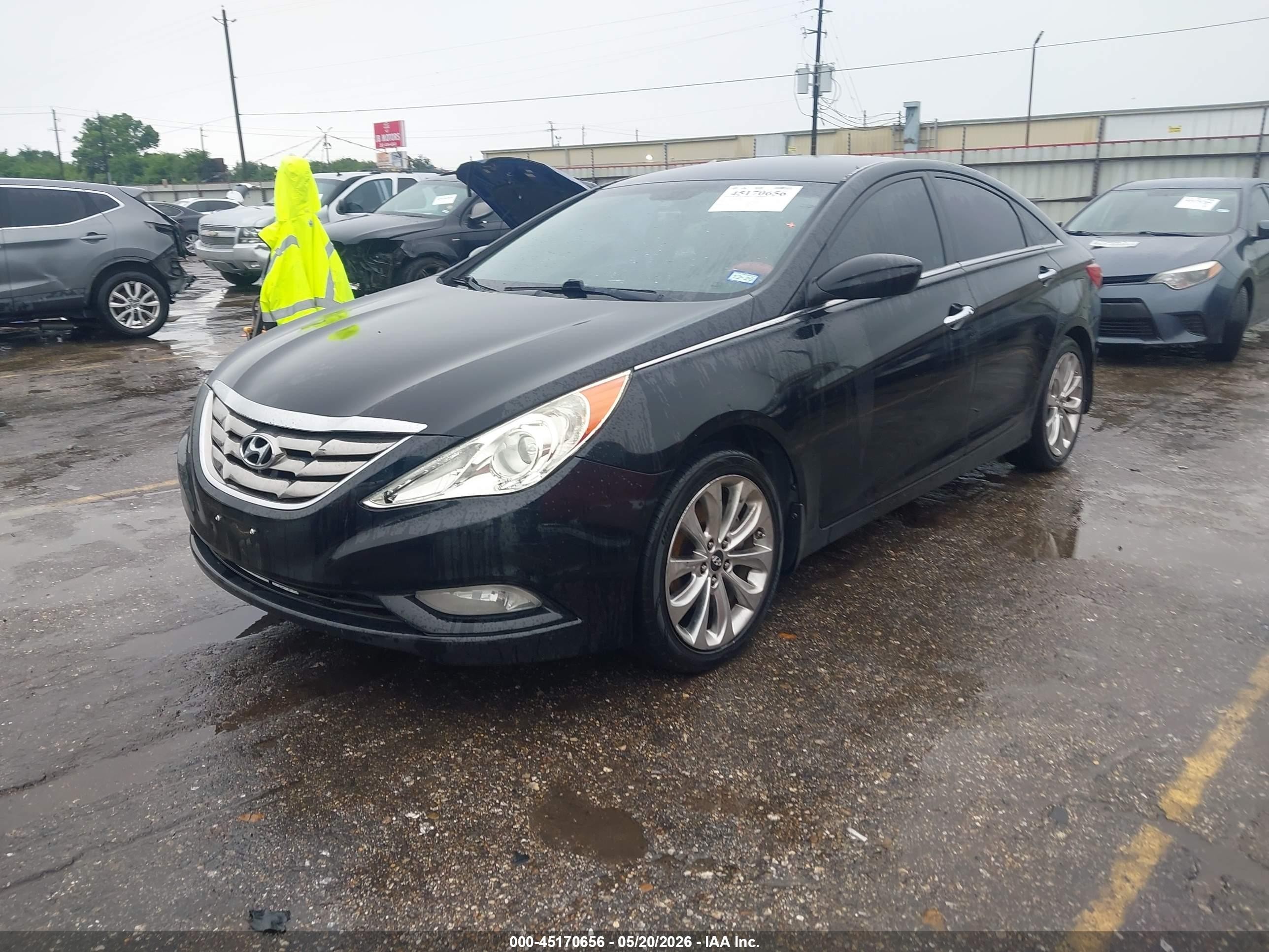 2013 Hyundai Sonata Se Black vin: 5NPEC4AC9DH723593